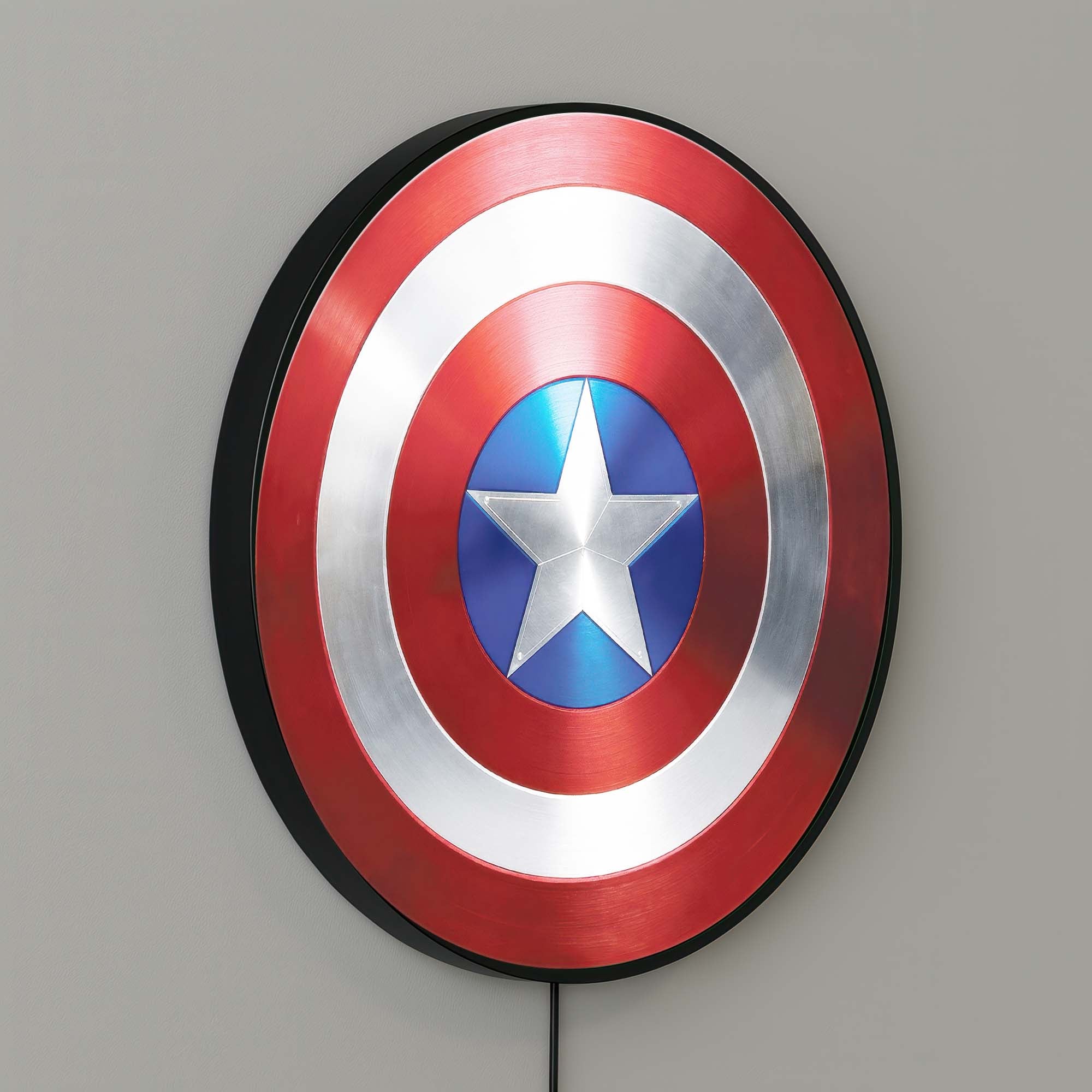 Shield - Backlit Tempered Glass Wall Art