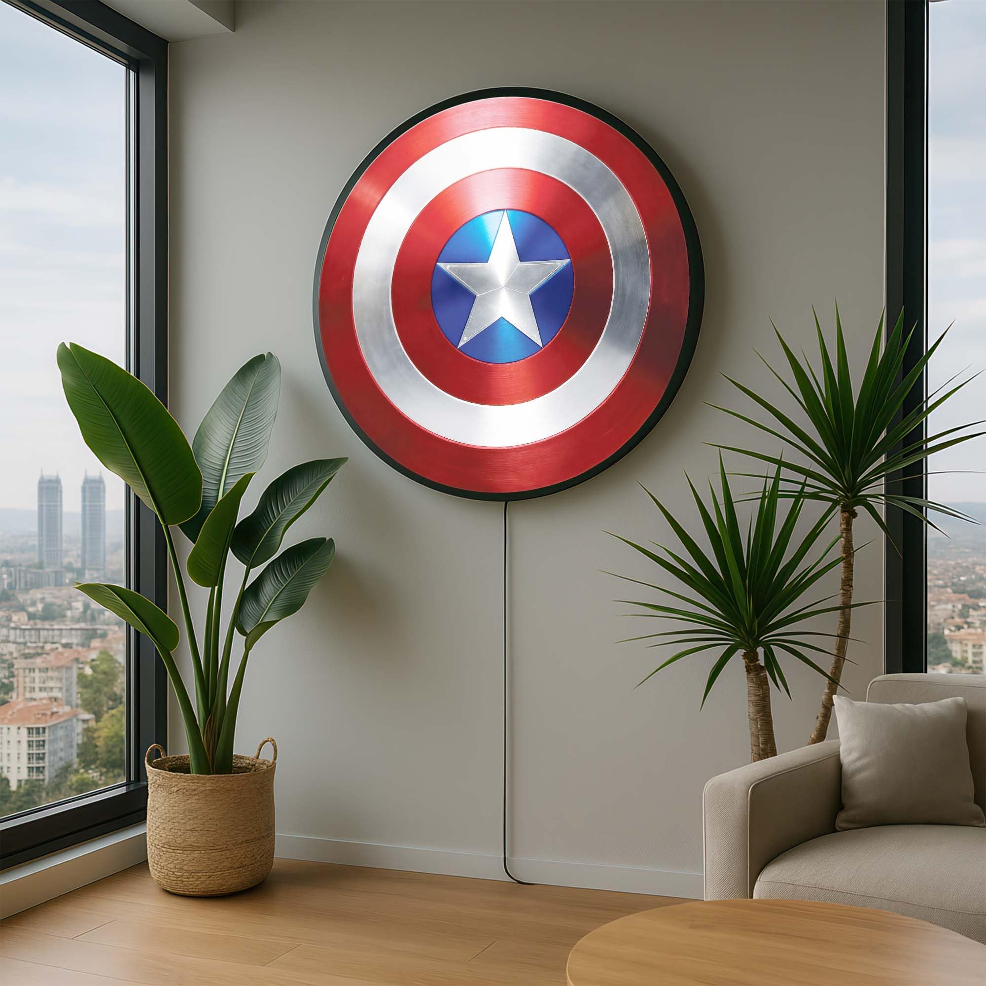 Artronauts Glass Print Shield - Backlit Tempered Glass Wall Art
