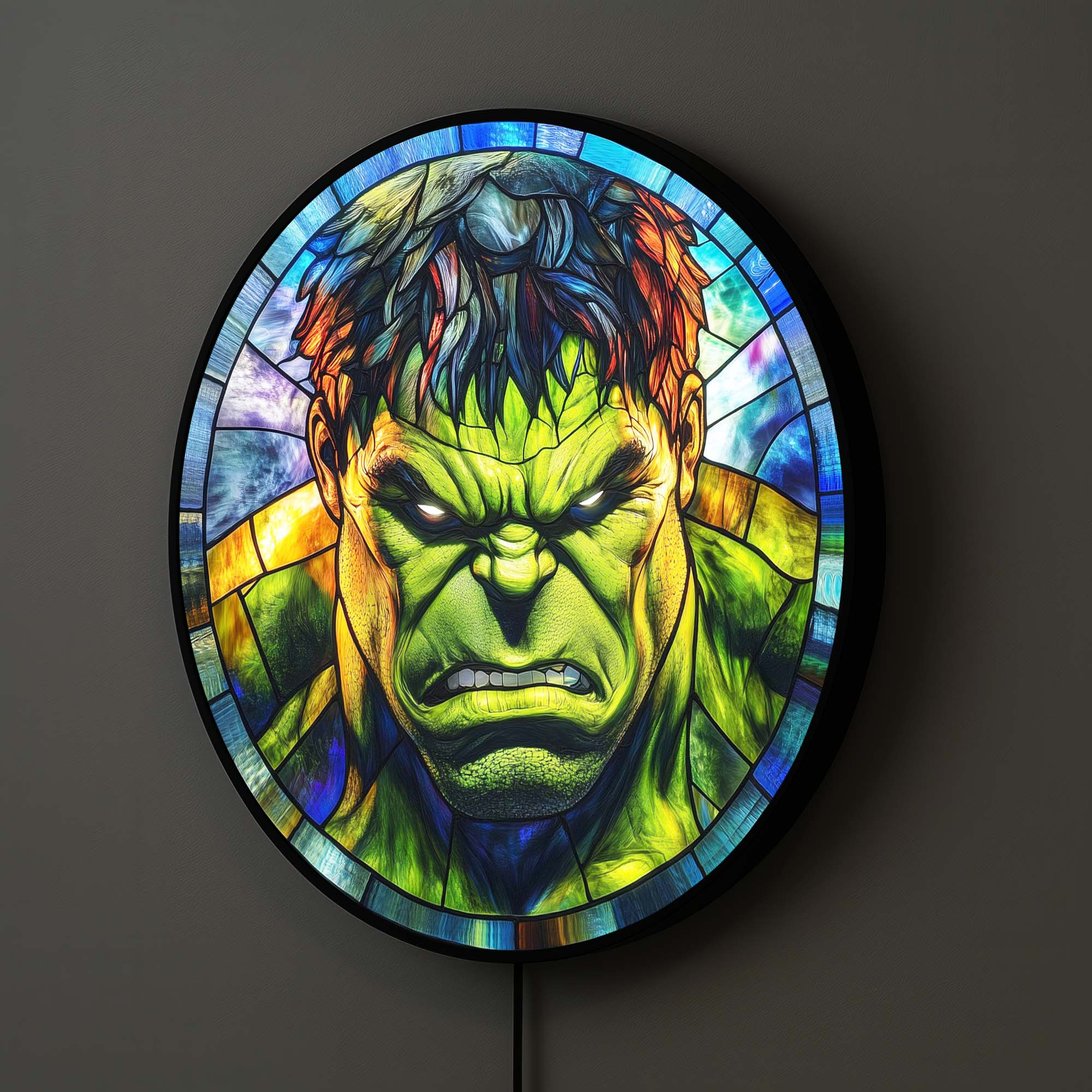 Verdant Giant - Backlit Tempered Glass Wall Art