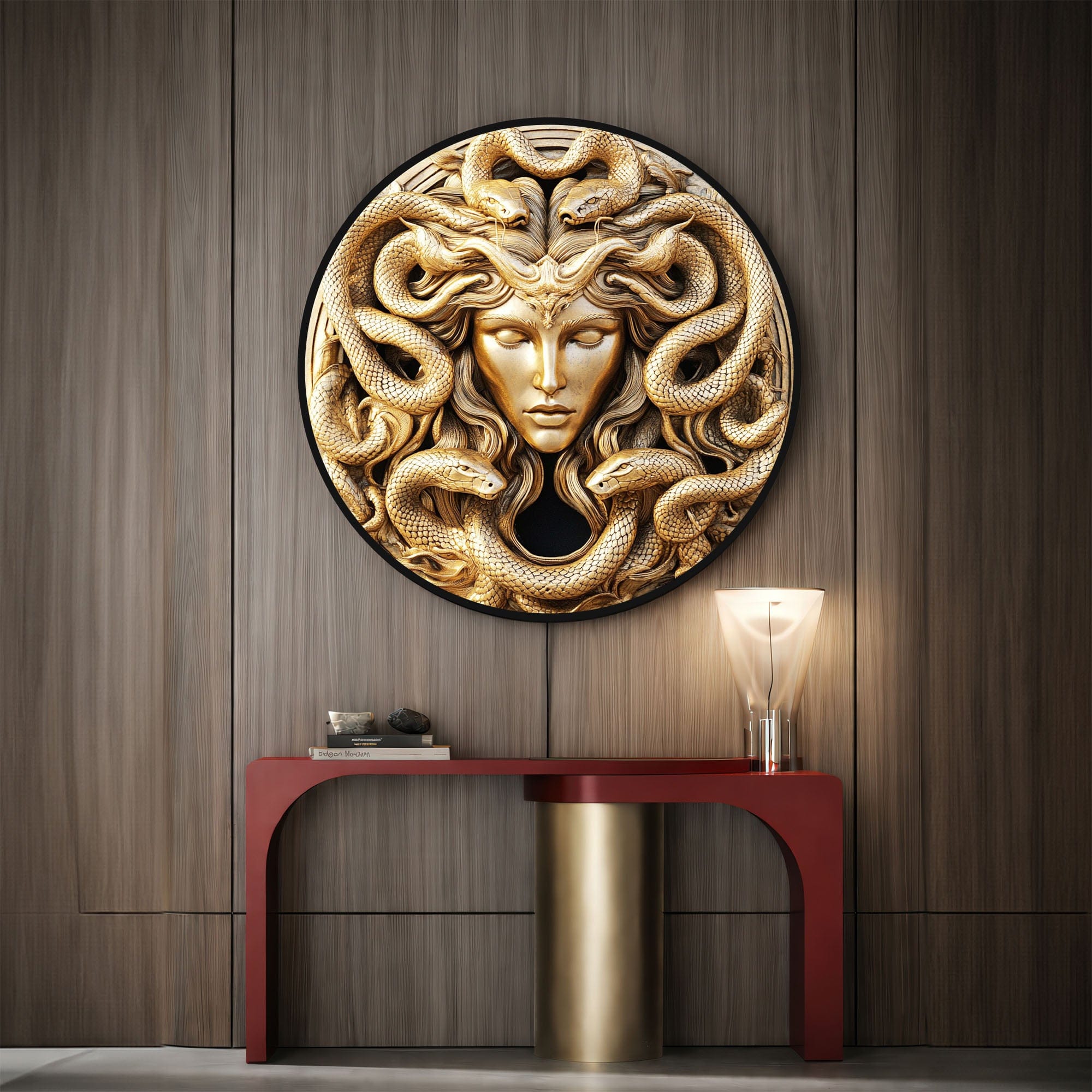 Artronauts Glass Print MEDUSA - Lumi™ LED Glass Wall Art
