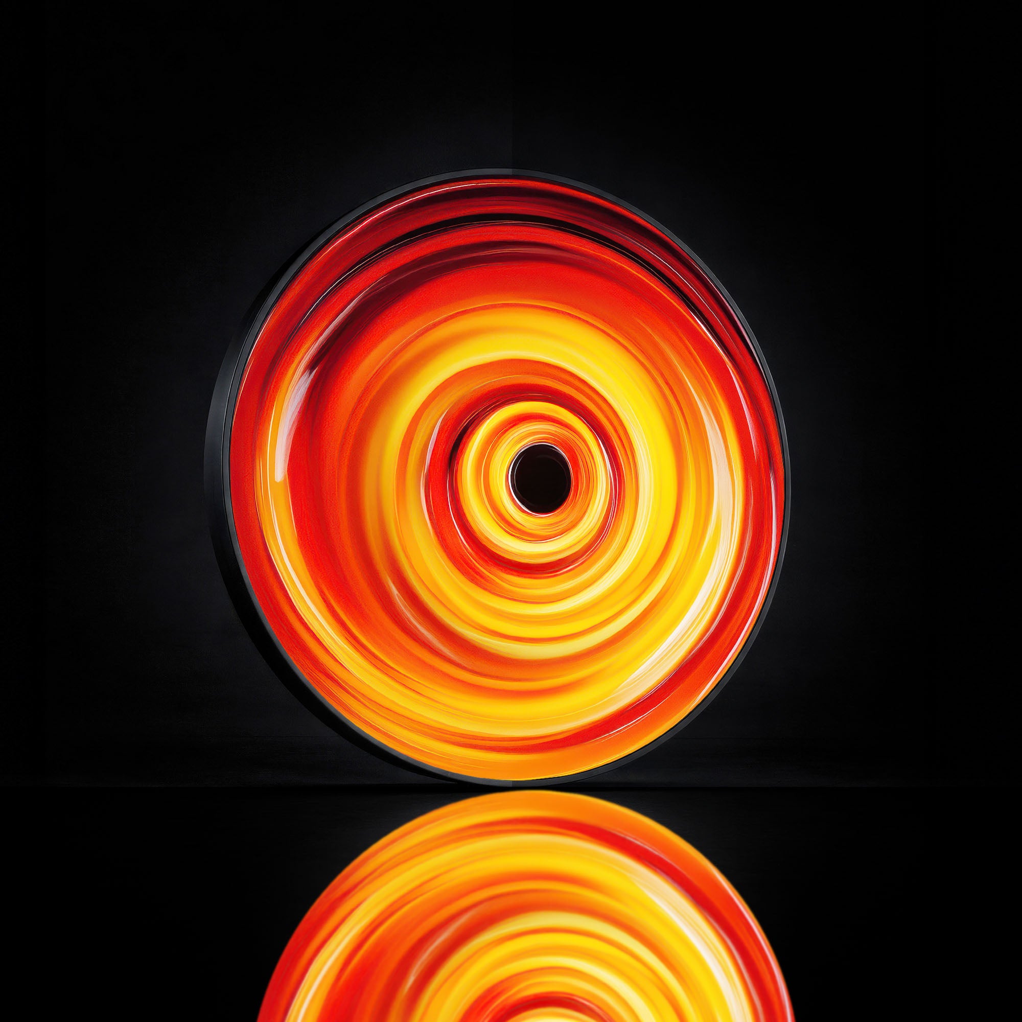 VORTEX - Lumi™ LED Glass Wall Art