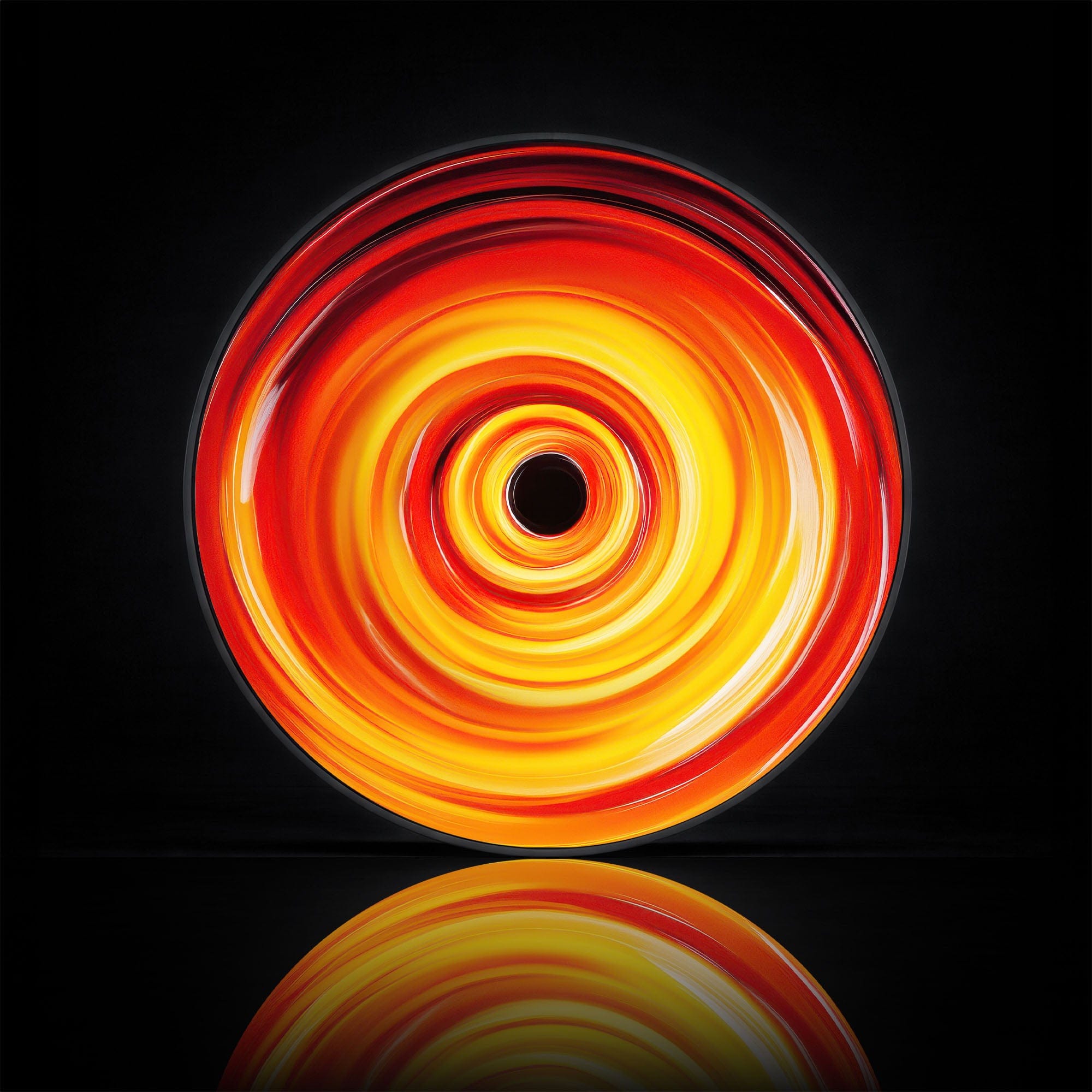 Artronauts Glass Print VORTEX - Lumi™ LED Glass Wall Art