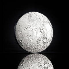 THE MOON II - Lumi™ LED Glass Wall Art