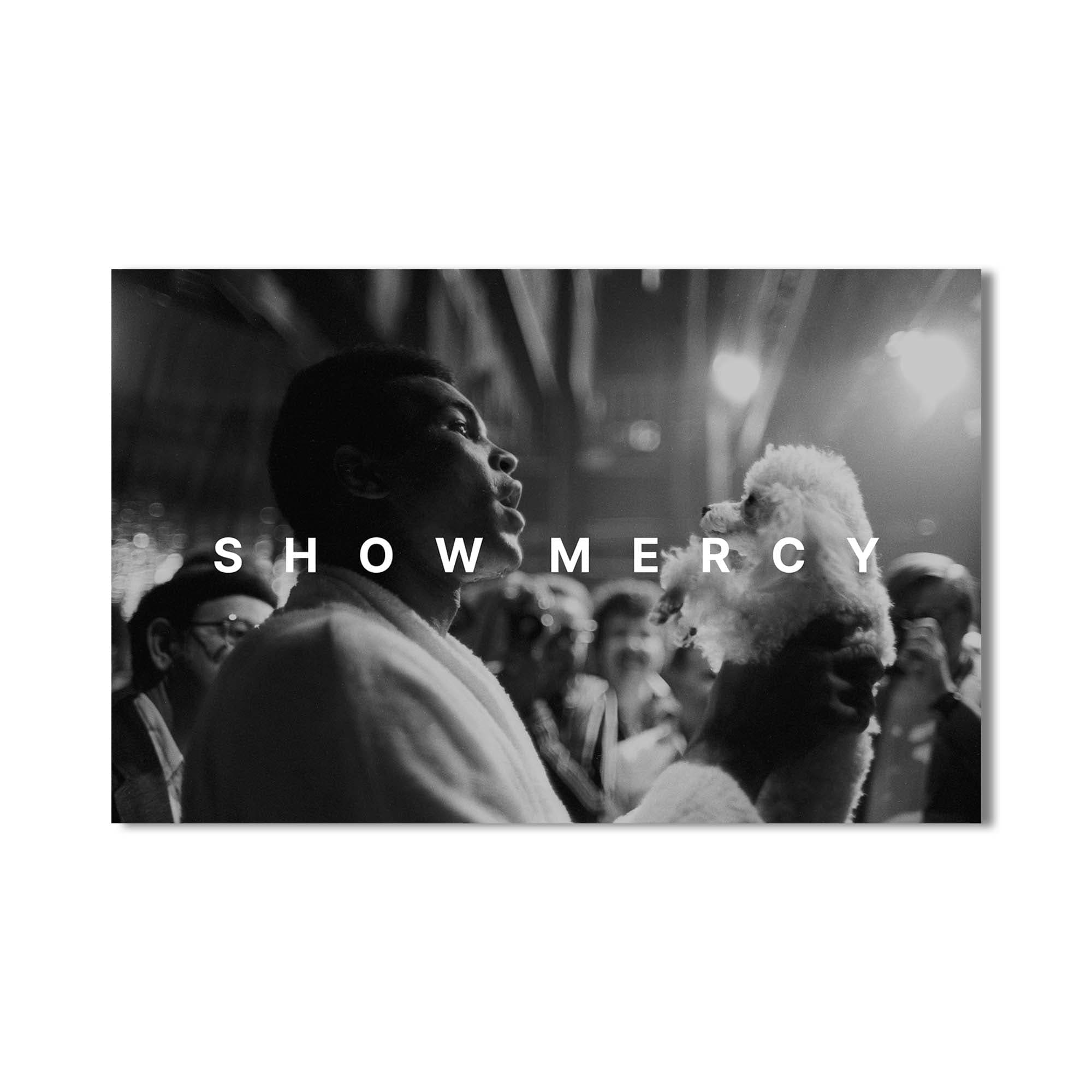 Artronauts Glass Print Muhammad Ali - Show Mercy