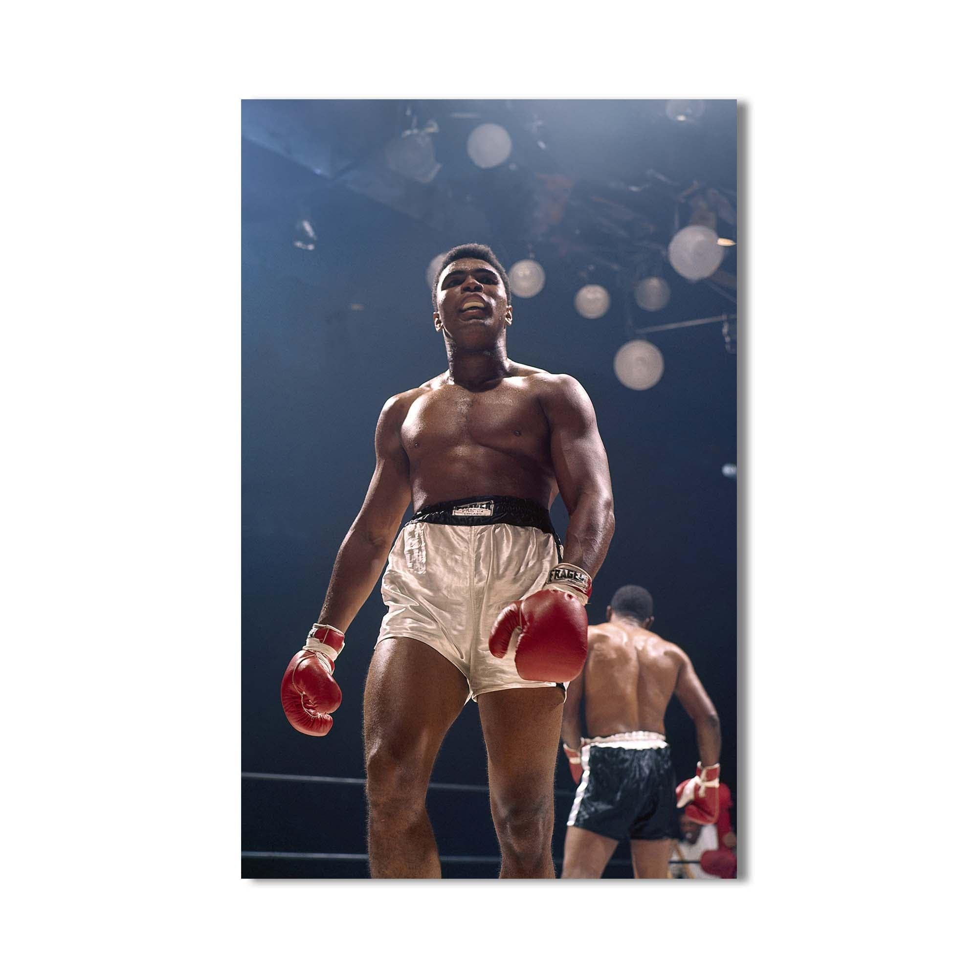 Artronauts Glass Print Muhammad Ali - vs Floyd Patterson