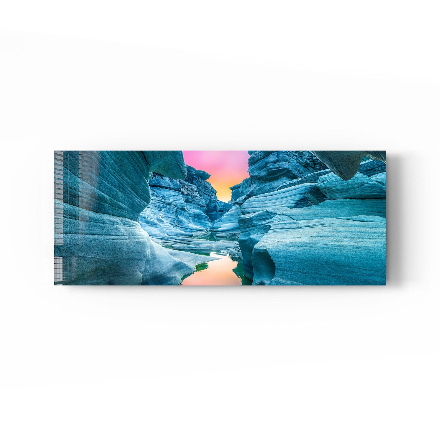 Artronauts Glass Print 92x36cm Tasyaran Valley - Panoramic