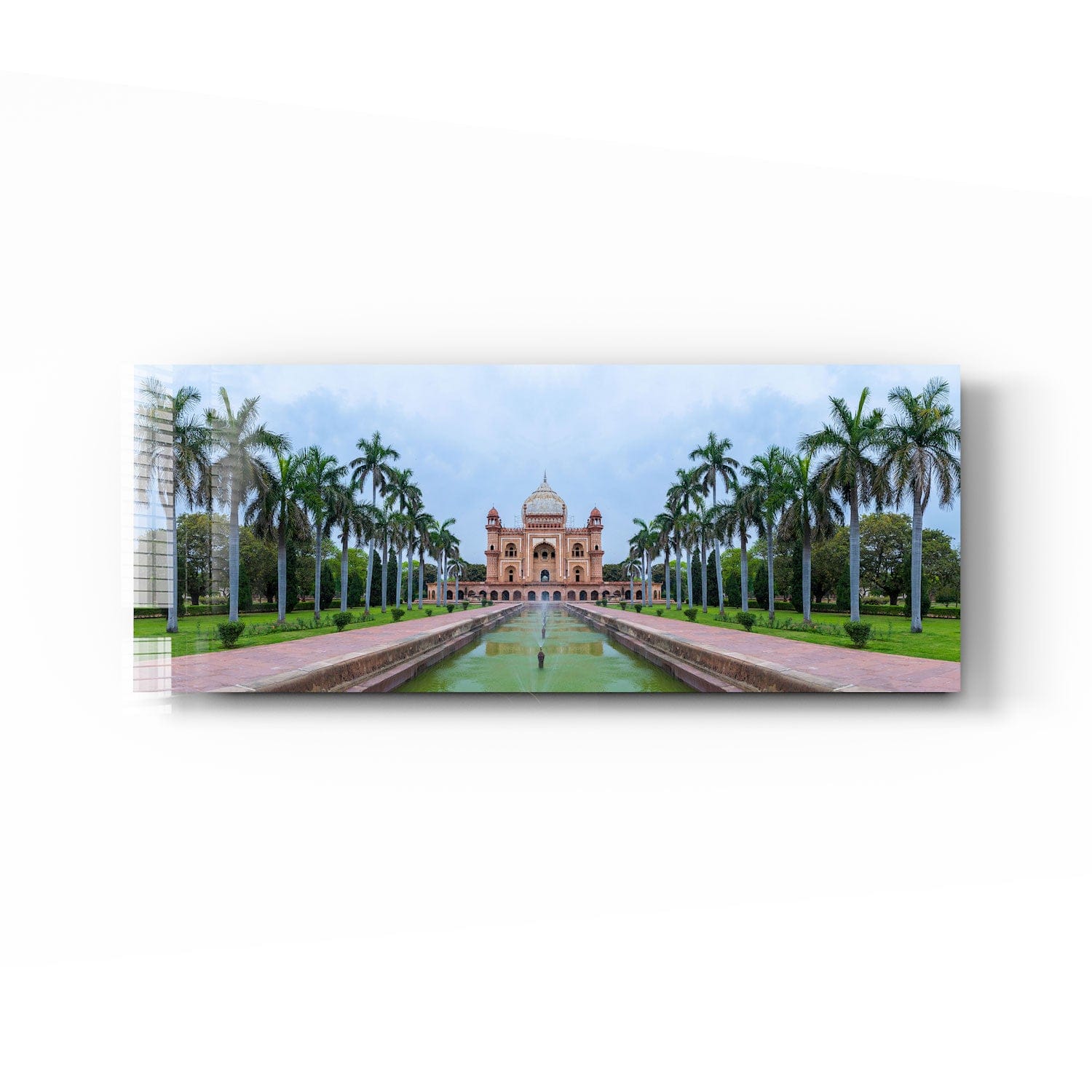 Artronauts Glass Print 92x36cm Taj Mahal - Panoramic