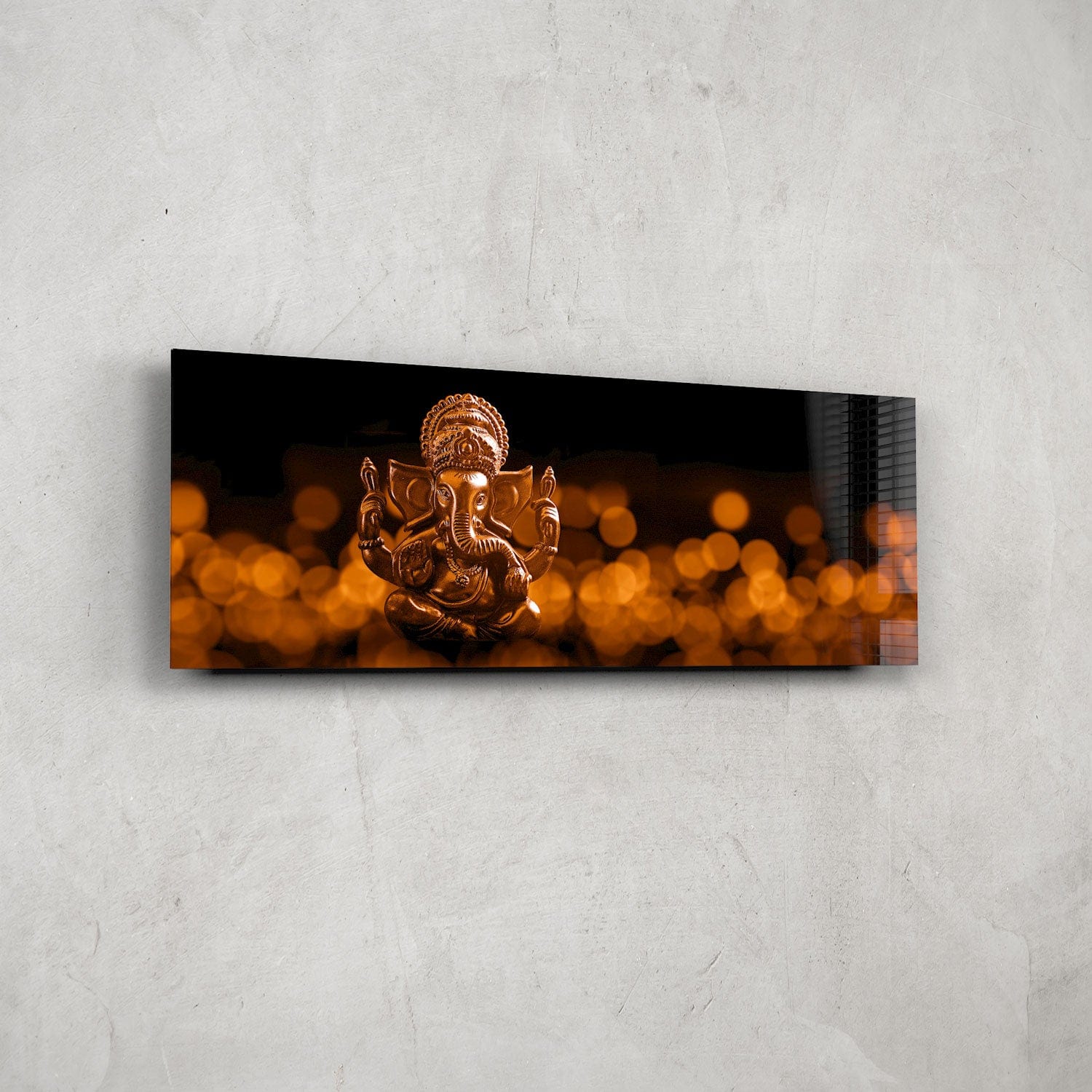 Artronauts Glass Print 92x36cm Ganesh - Panoramic