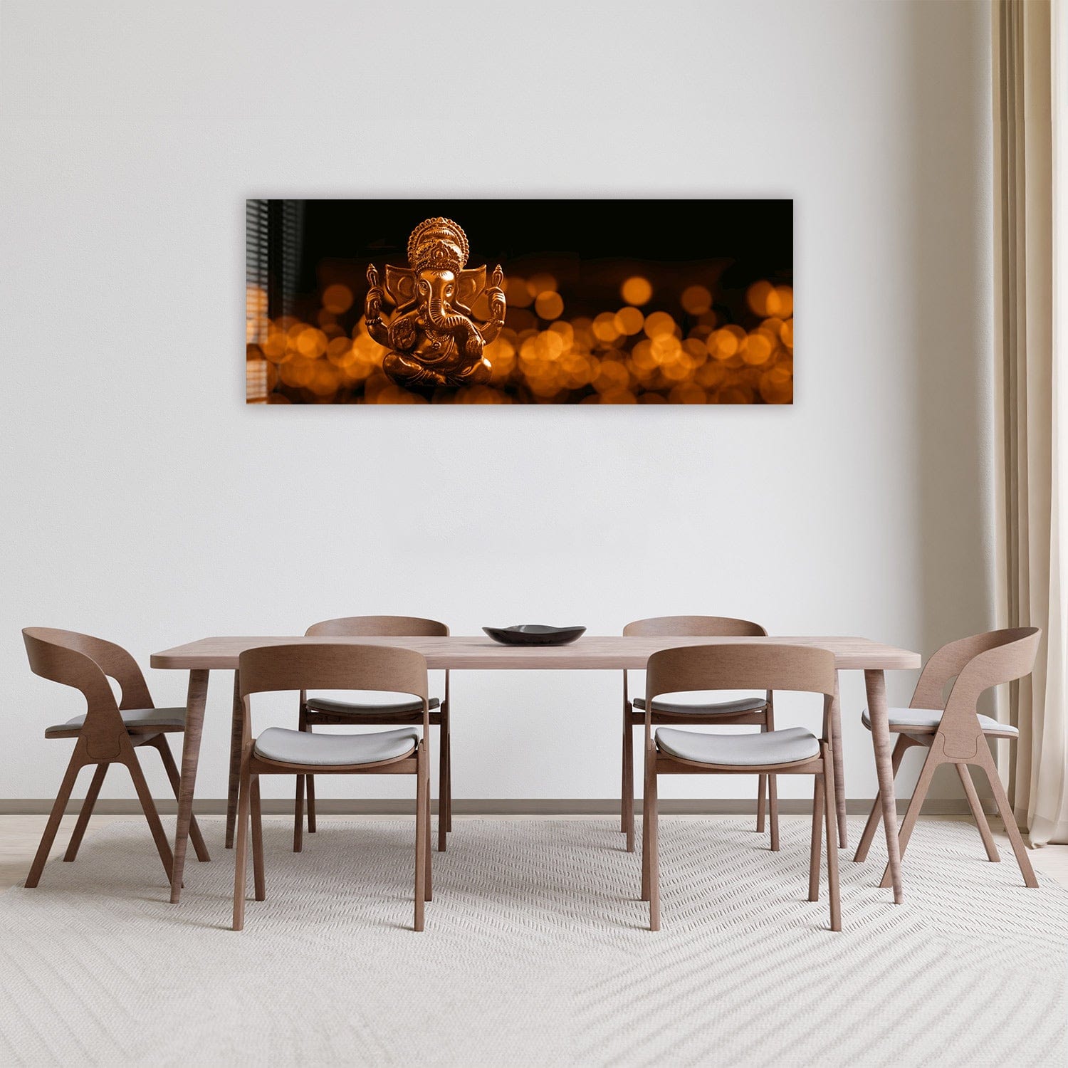 Artronauts Glass Print 92x36cm Ganesh - Panoramic