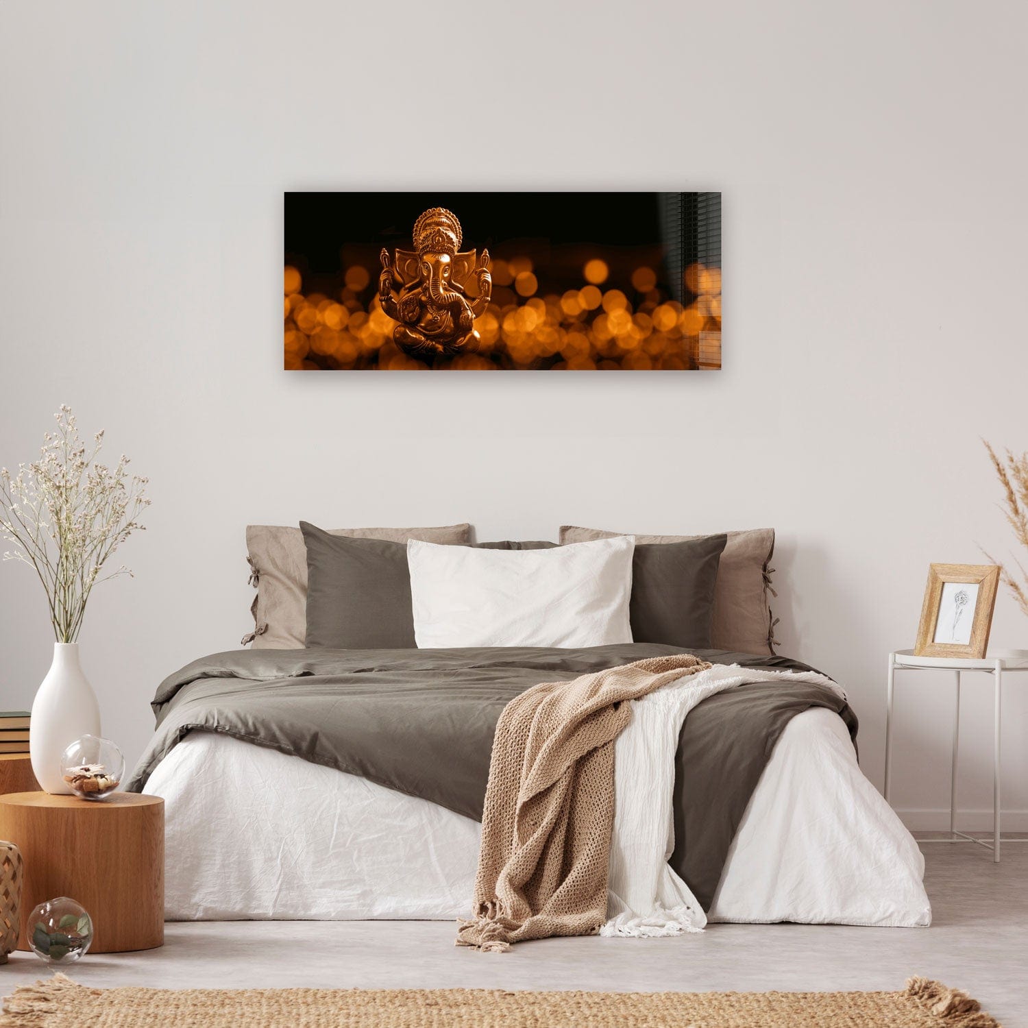 Artronauts Glass Print 92x36cm Ganesh - Panoramic