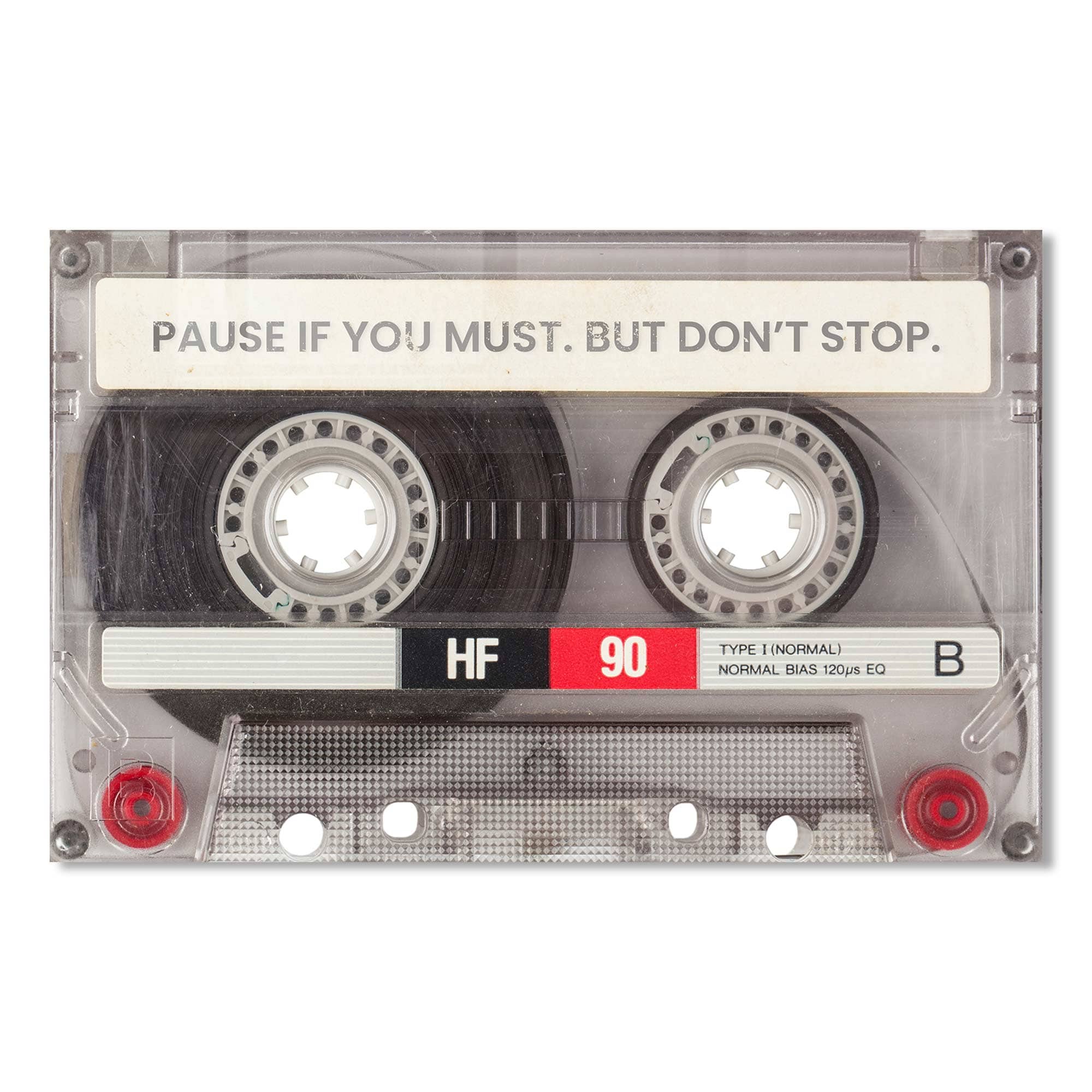 Artronauts Glass Print Pause If You Must - Tempered Glass Wall Art