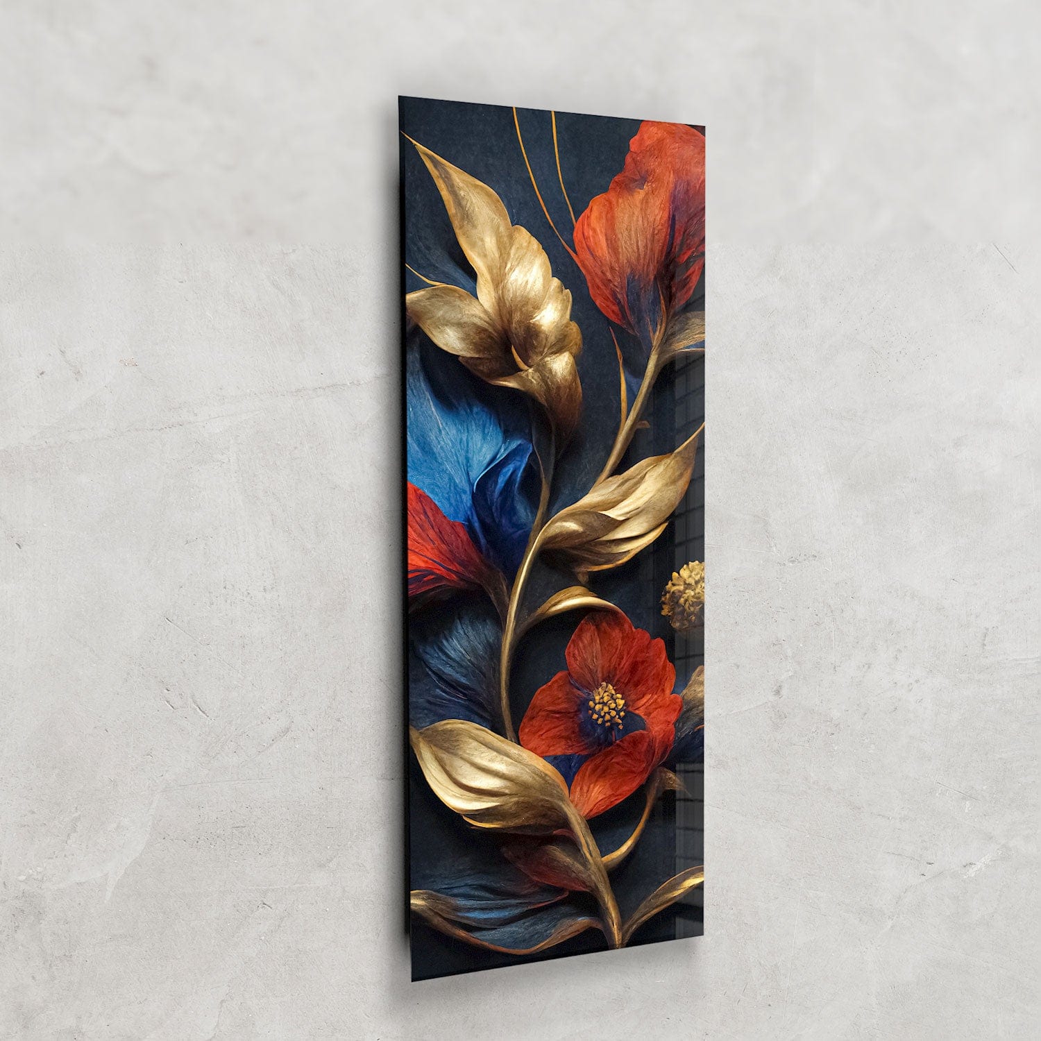 Artronauts Glass Print 92x36cm Soft Floral - Panoramic