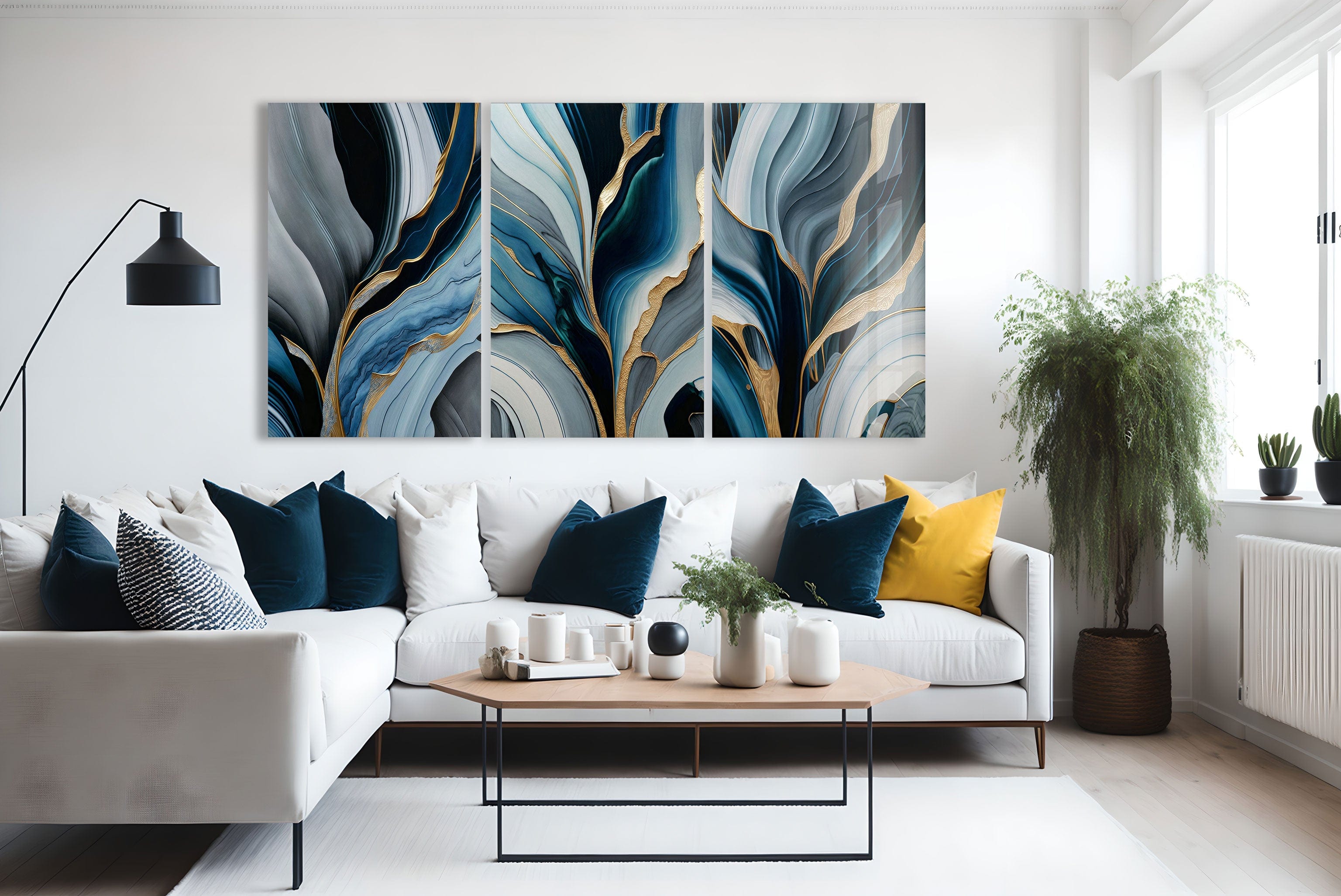 Artronauts Glass Print Magnificence - Trinity