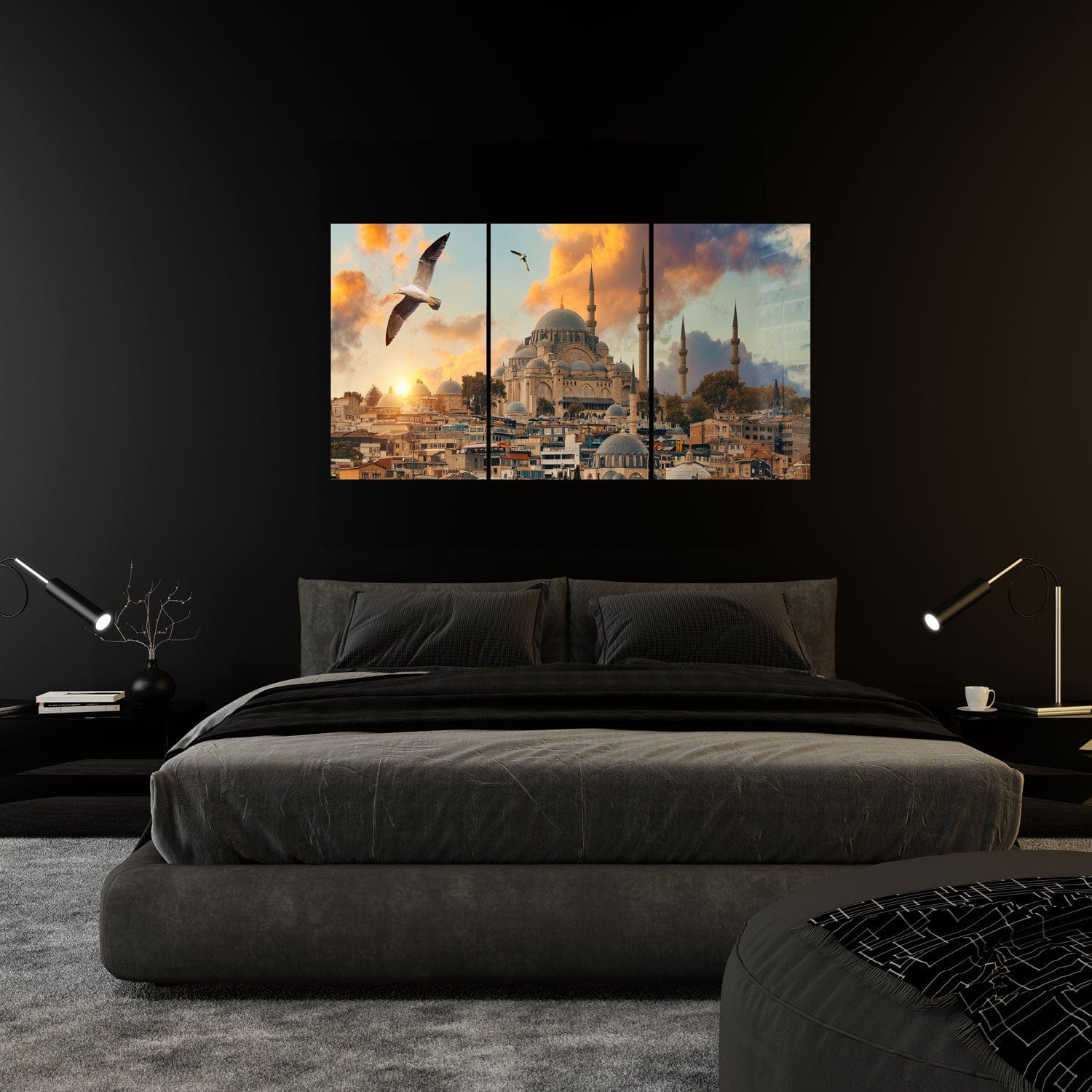 Artronauts Glass Print Blue Mosque - Trinity