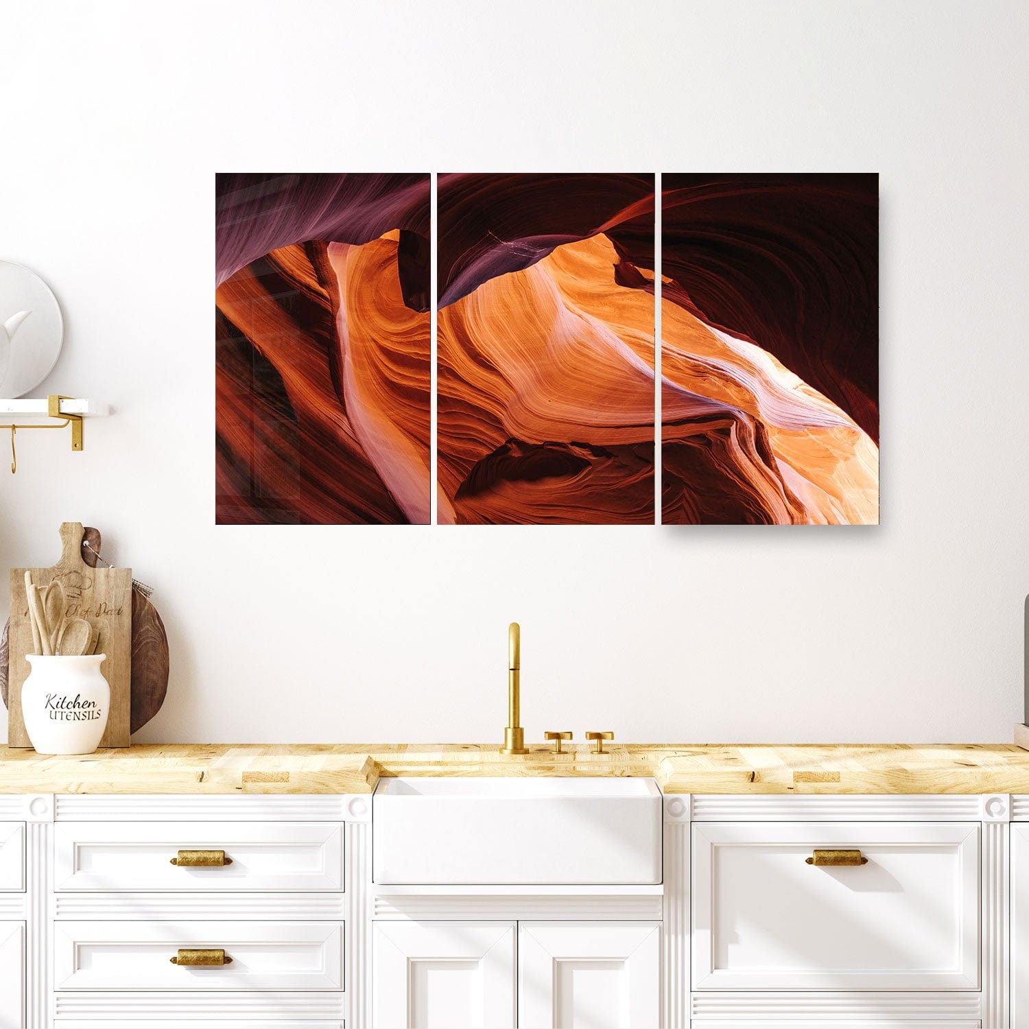 Artronauts Glass Print Canyon - Trinity