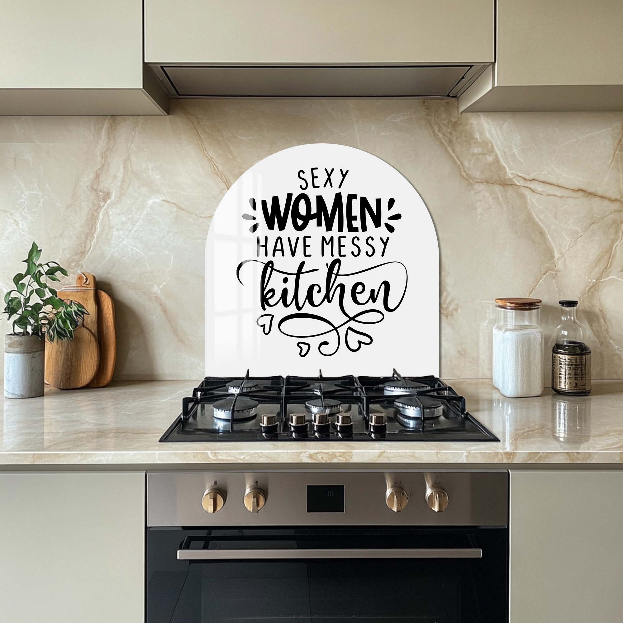 Artronauts Glass Print Sexy Women - Glass Splashback