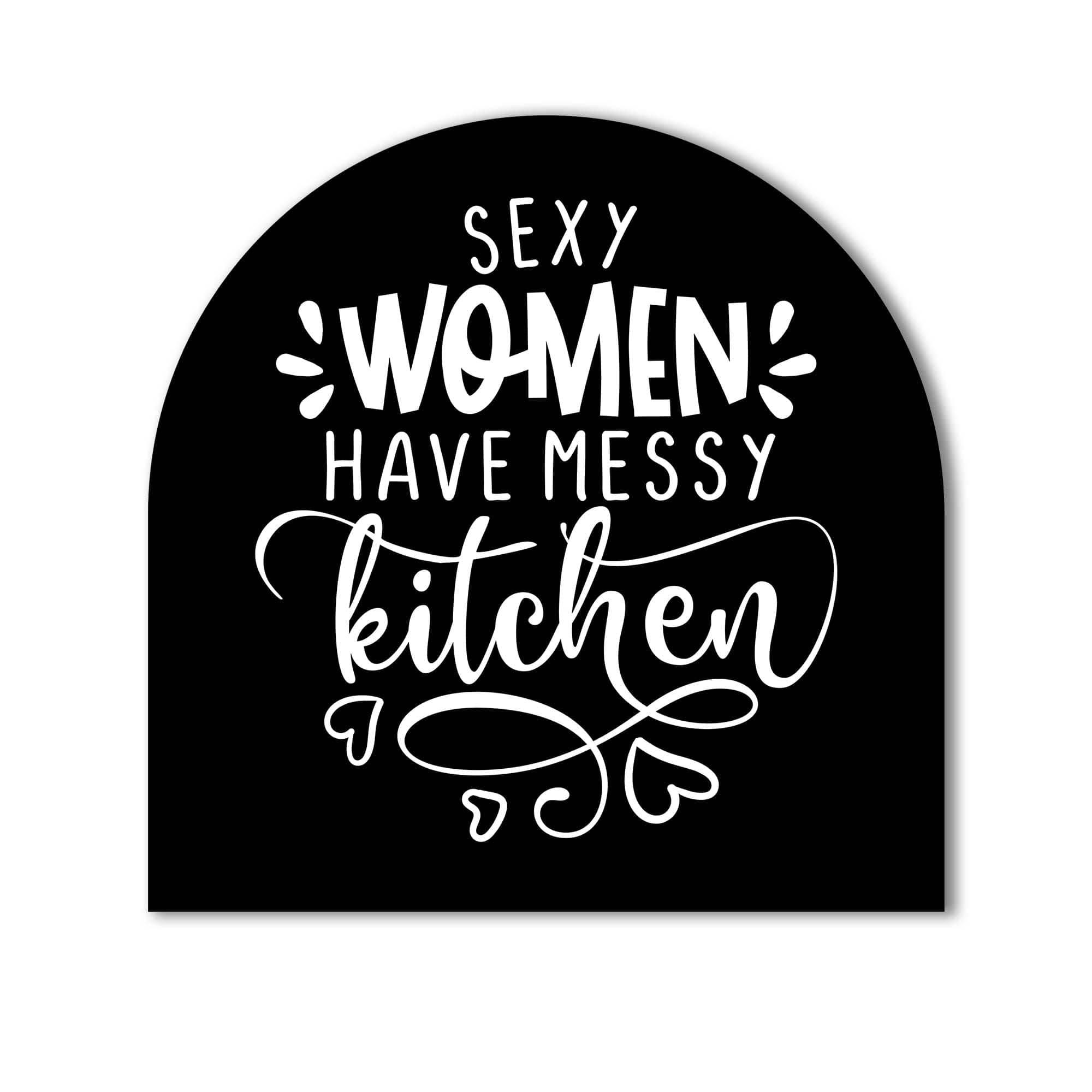 Artronauts Glass Print Sexy Women II - Glass Splashback