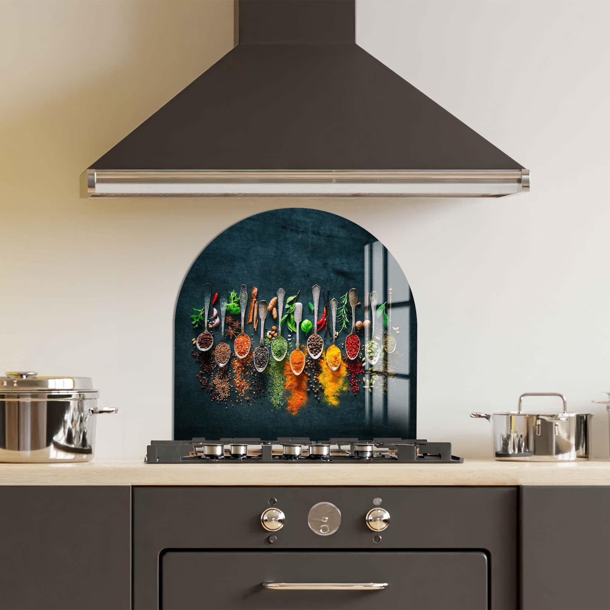Artronauts Glass Print The Spices - Glass Splashback