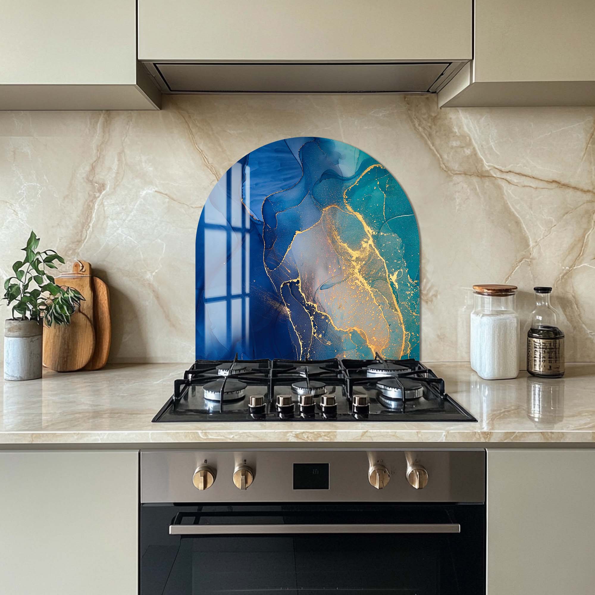 Artronauts Glass Print Sheen - Glass Splashback