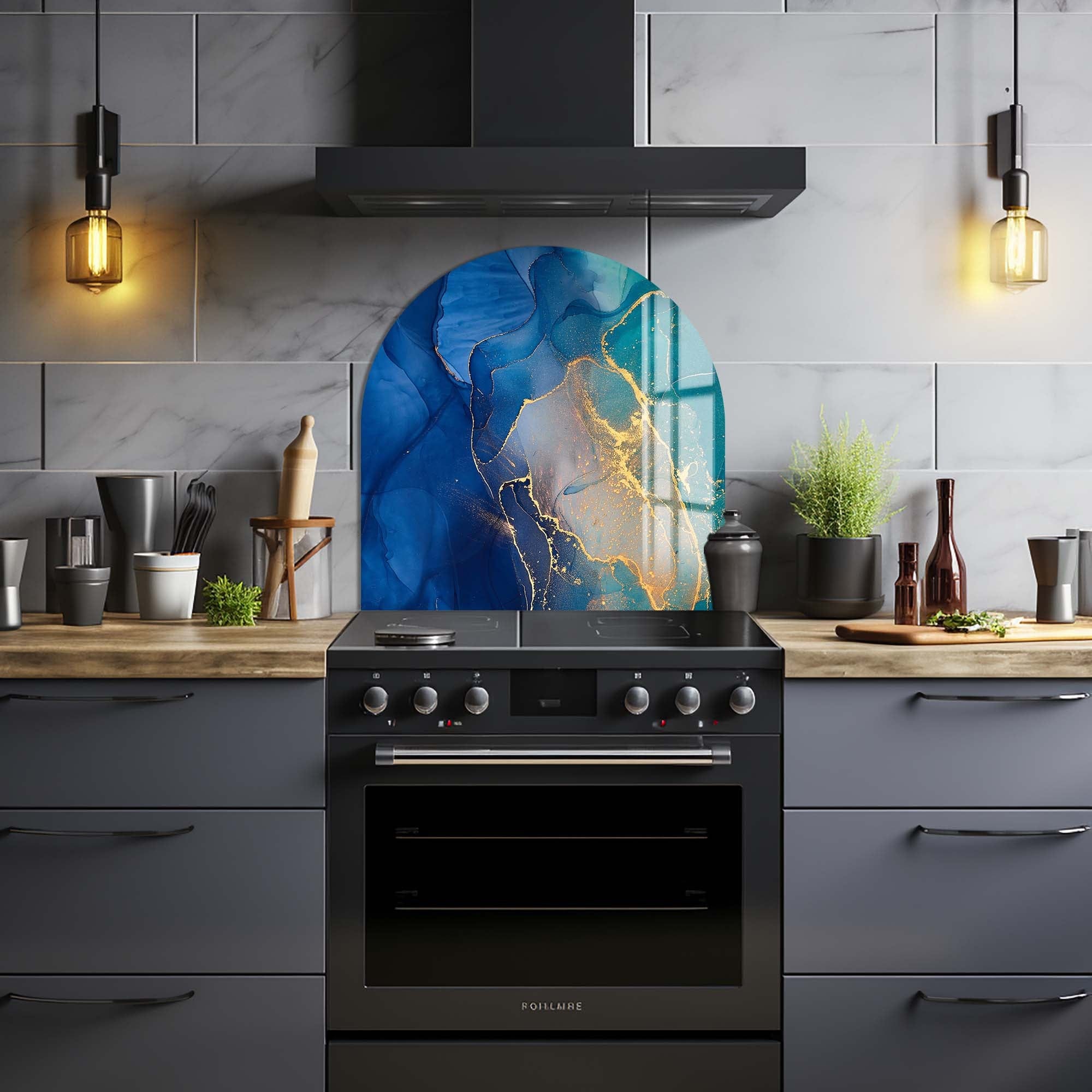 Artronauts Glass Print Sheen - Glass Splashback