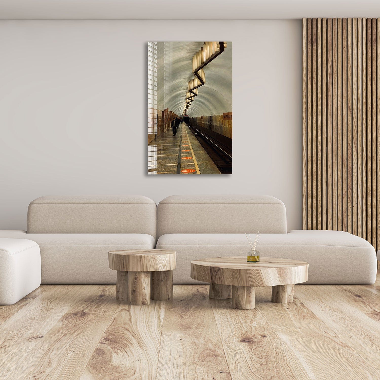 Artronauts Glass Print Urban Underground