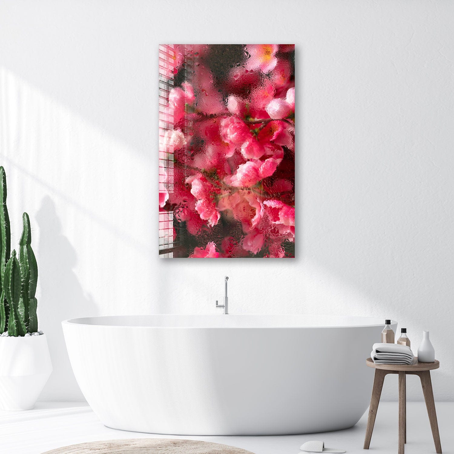 Artronauts Glass Print Humidity Flower