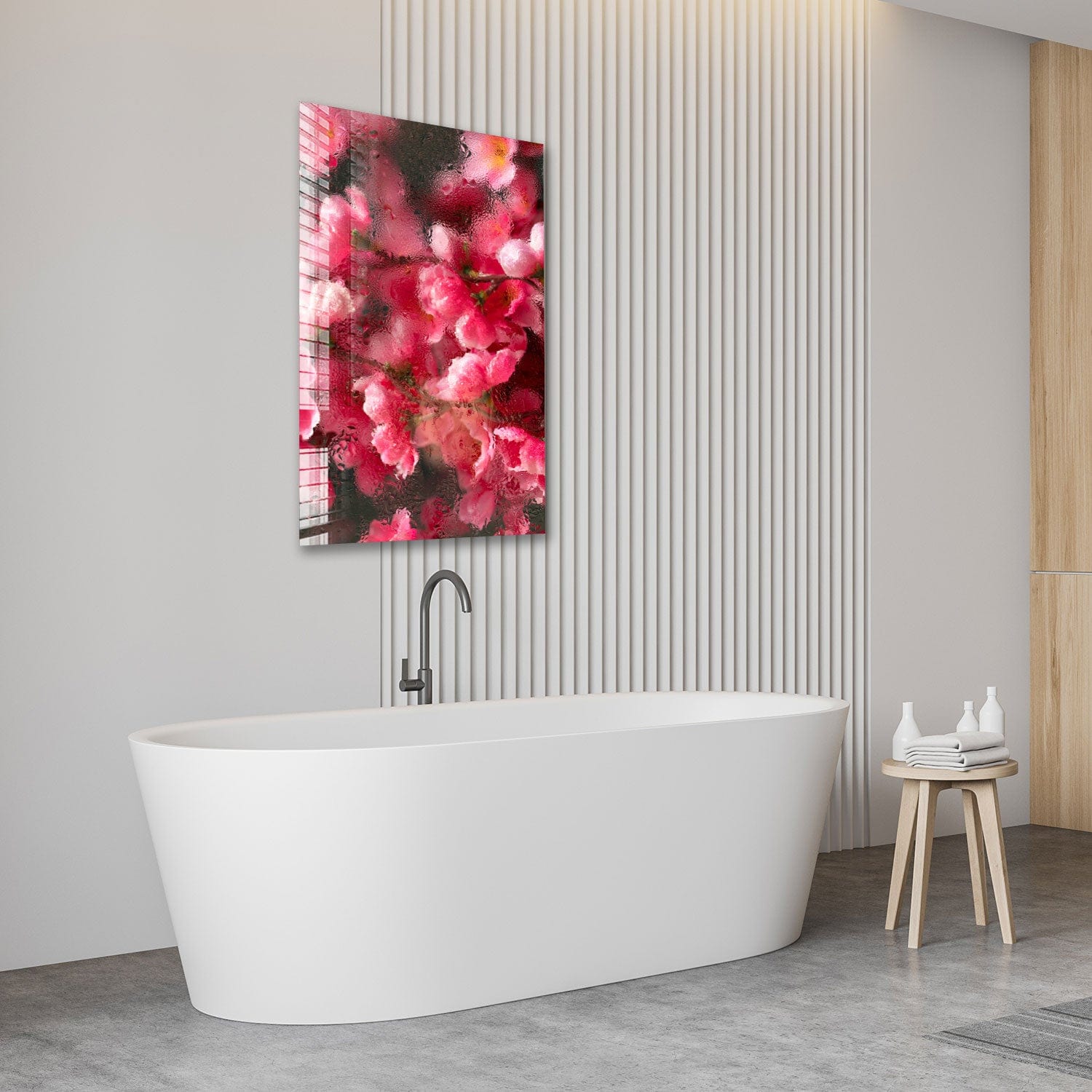 Artronauts Glass Print Humidity Flower