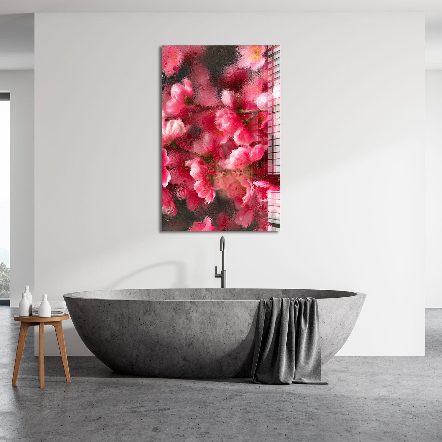 Artronauts Glass Print Humidity Flower