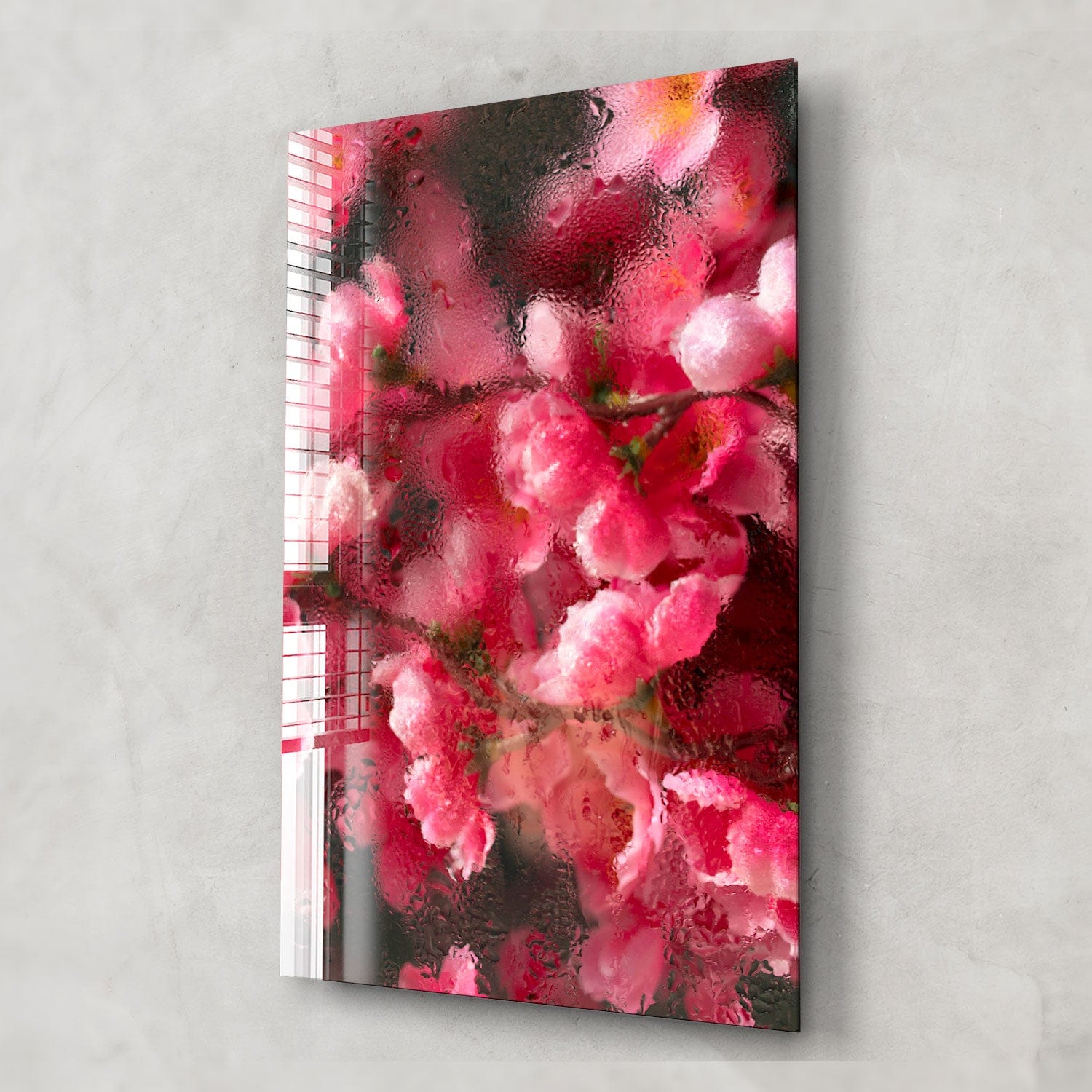 Artronauts Glass Print Humidity Flower
