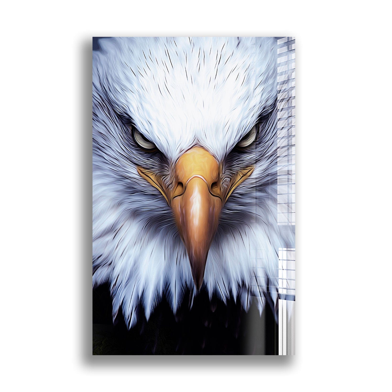 Artronauts Glass Print Hunter Eagle
