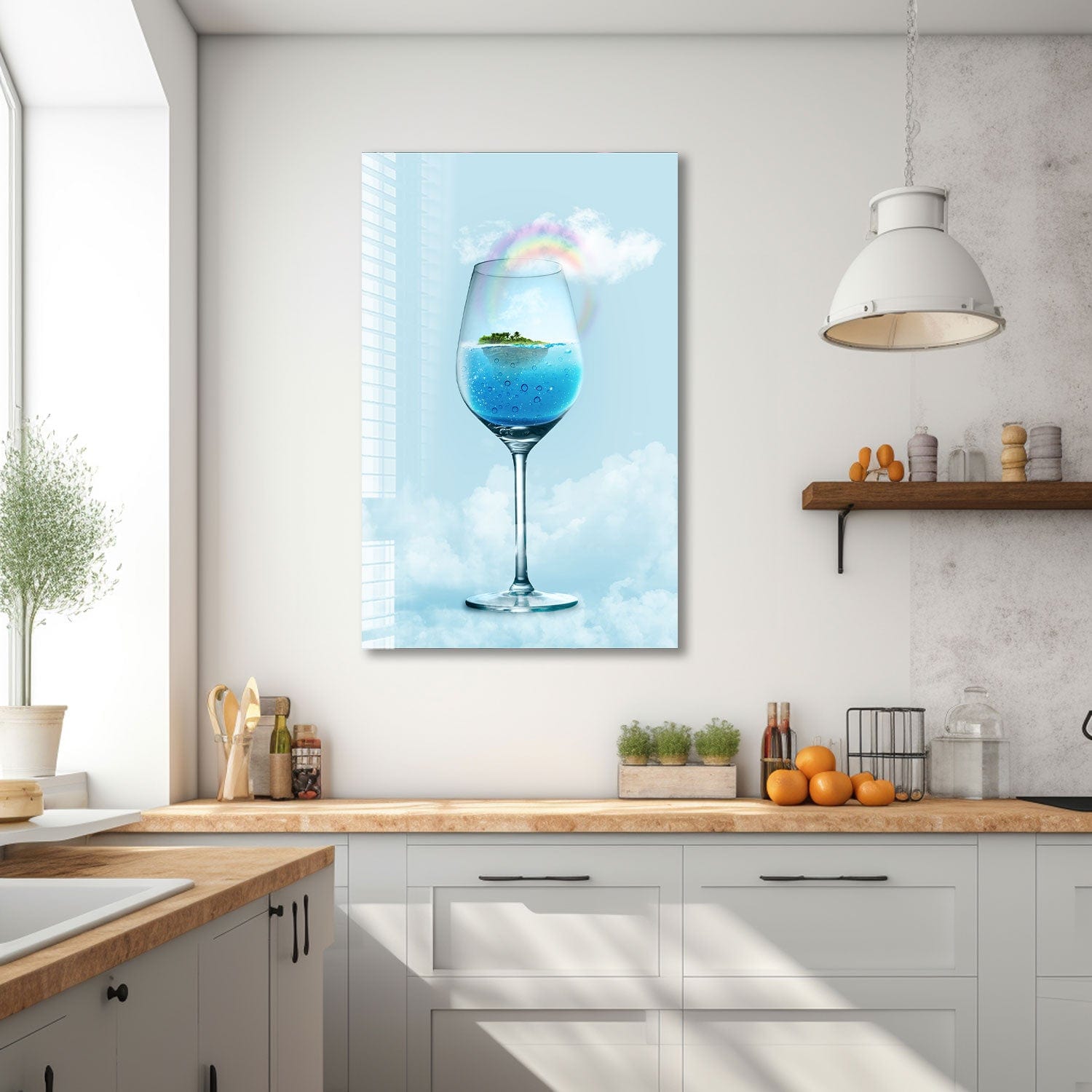 Artronauts Glass Print Dream Cocktail