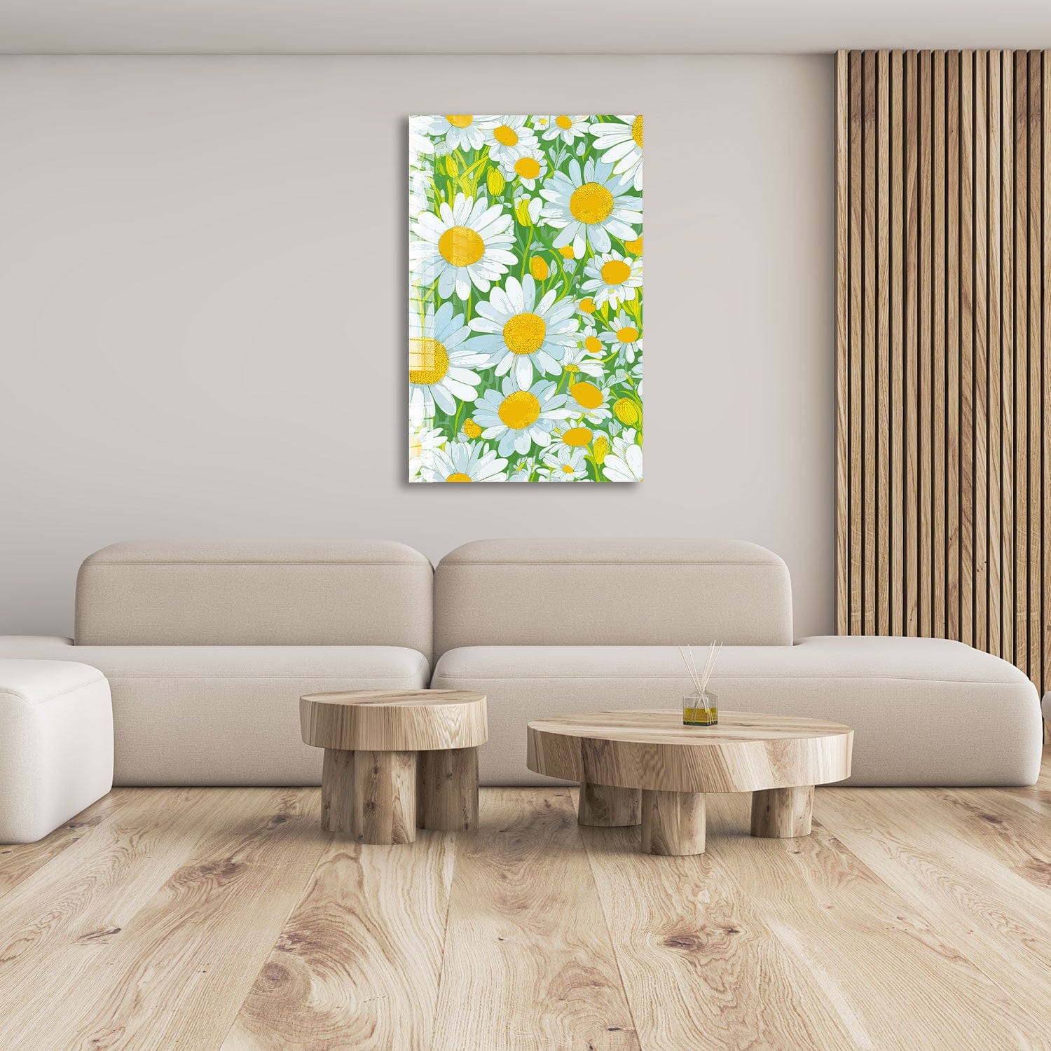 Artronauts Glass Print Daisyland