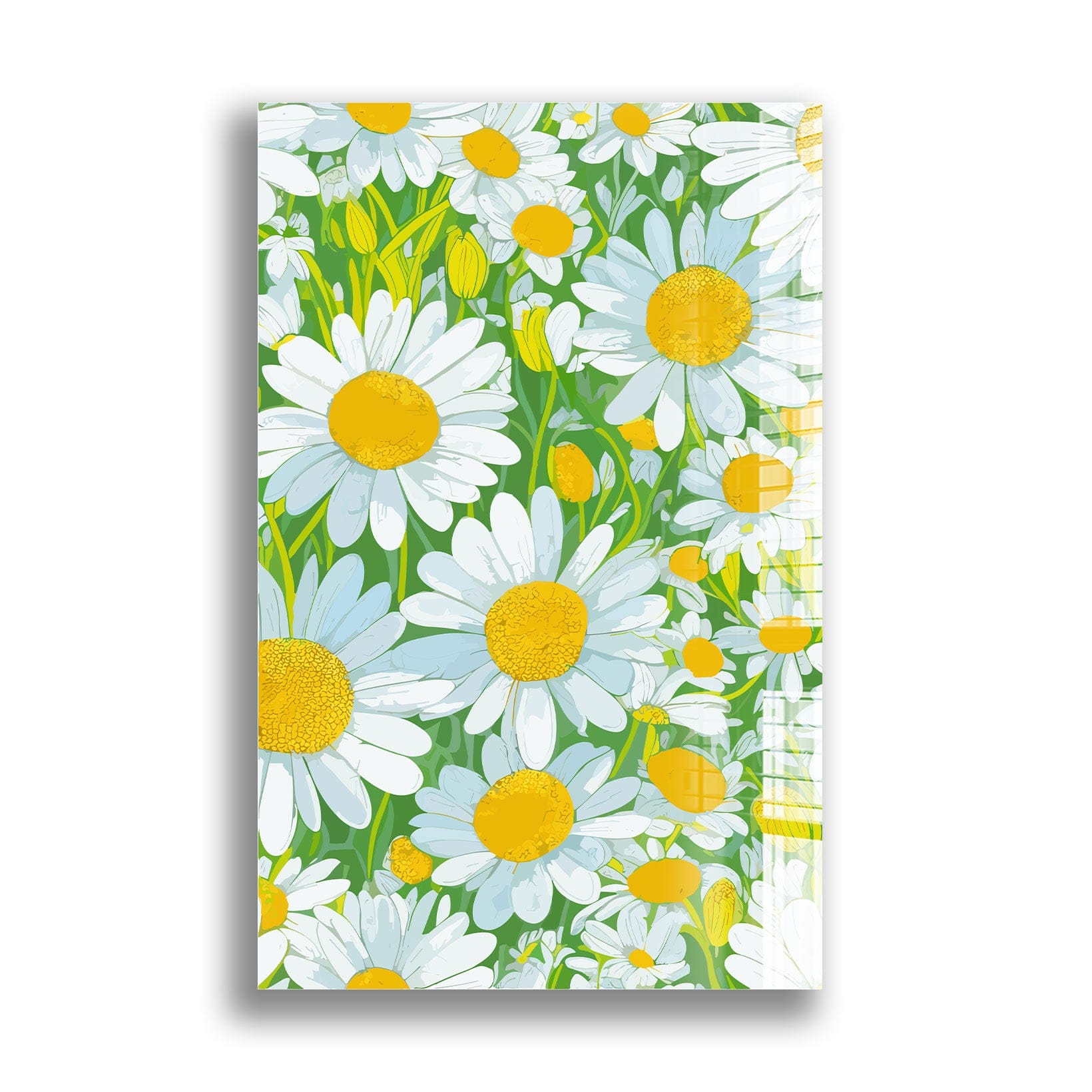 Artronauts Glass Print Daisyland