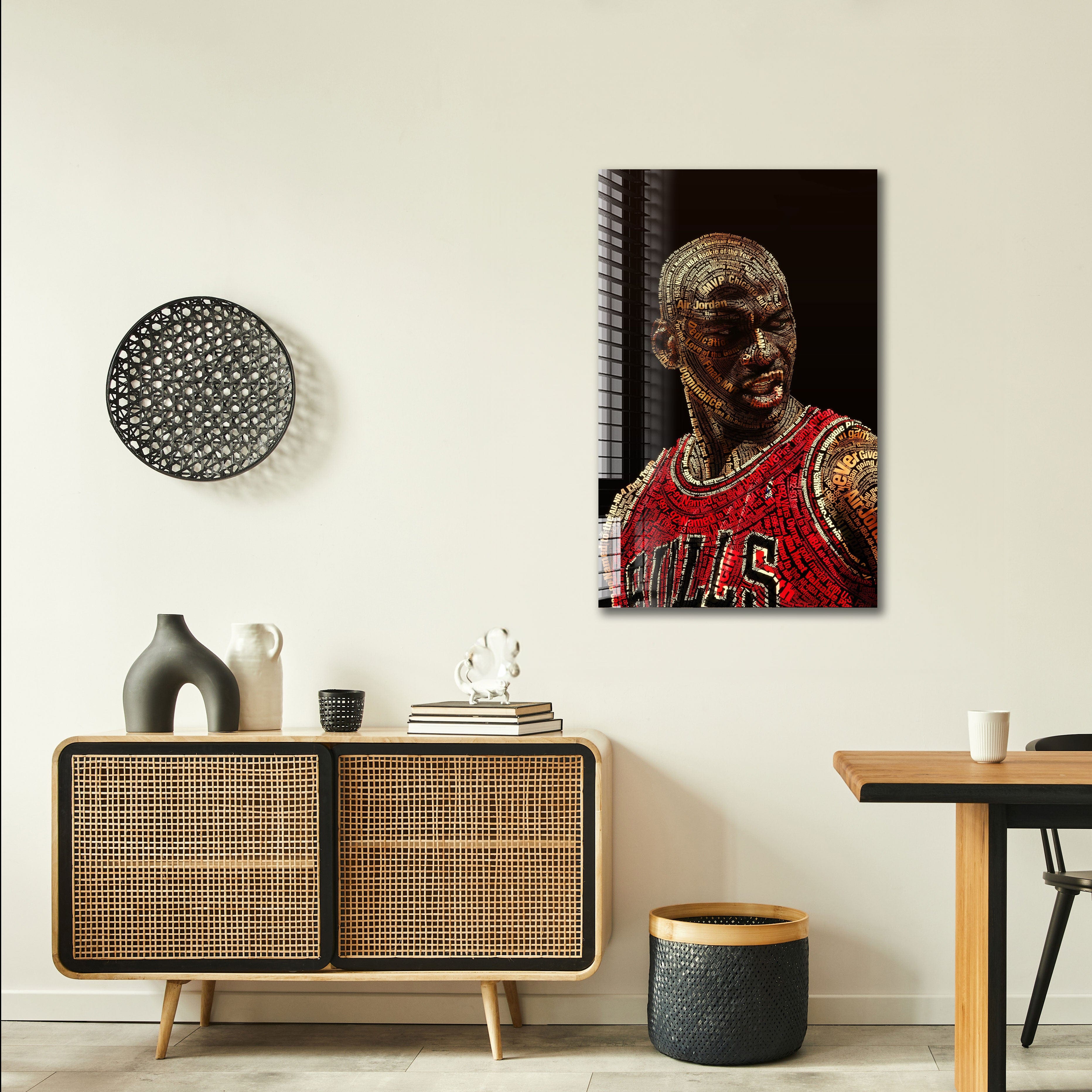 Artronauts Glass Print M. Jordan