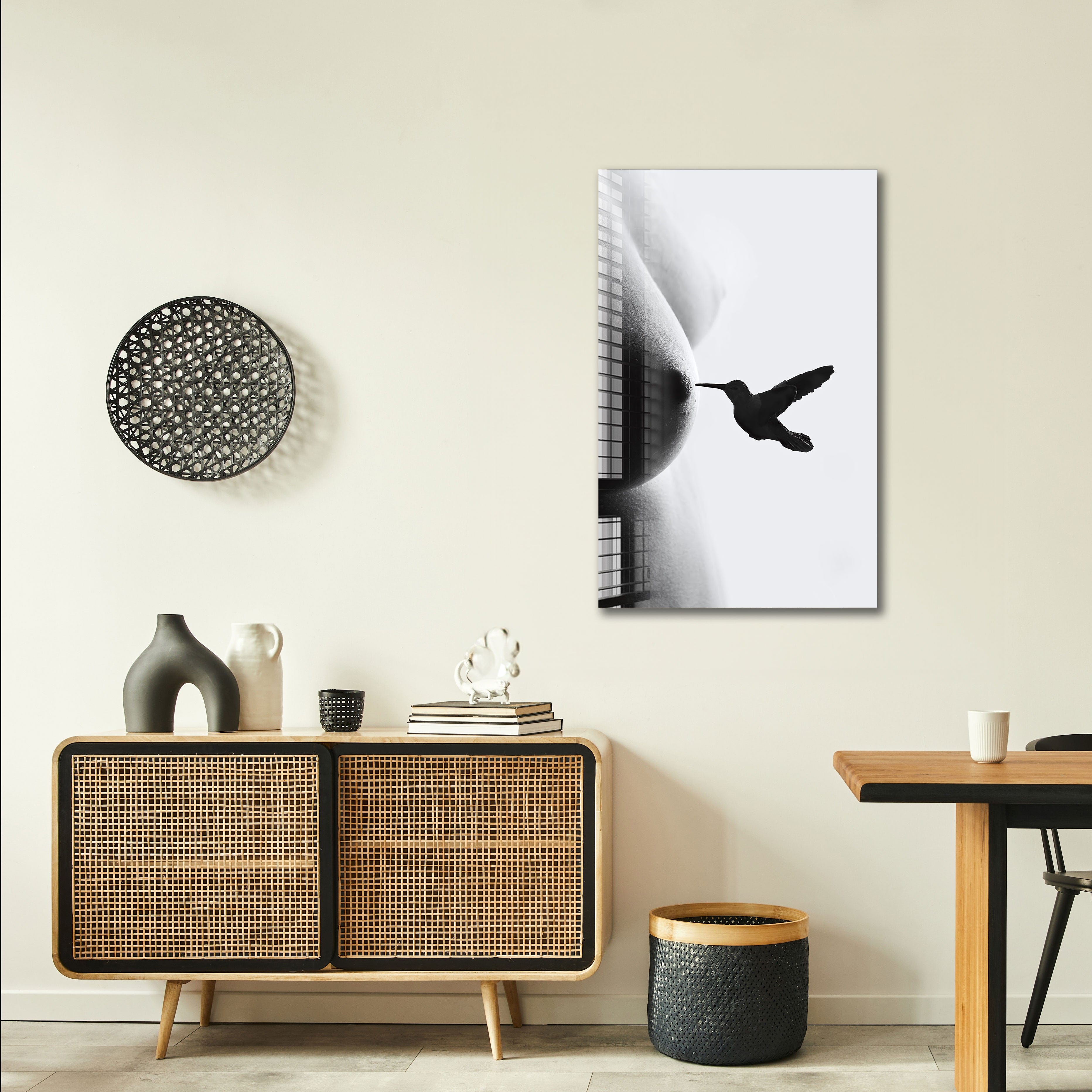 Artronauts Glass Print Nipplepecker