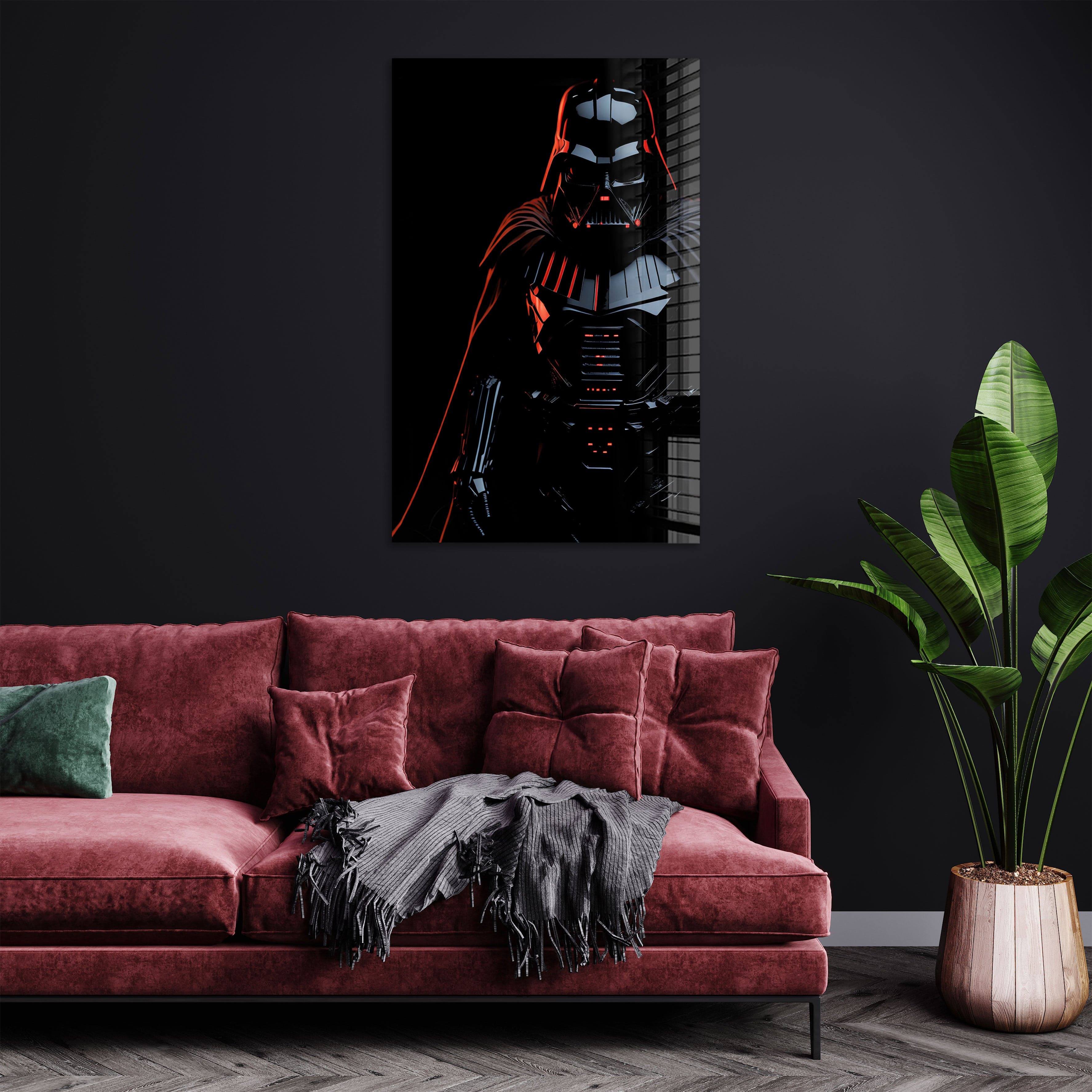 Artronauts Glass Print Darthvader - Star Wars