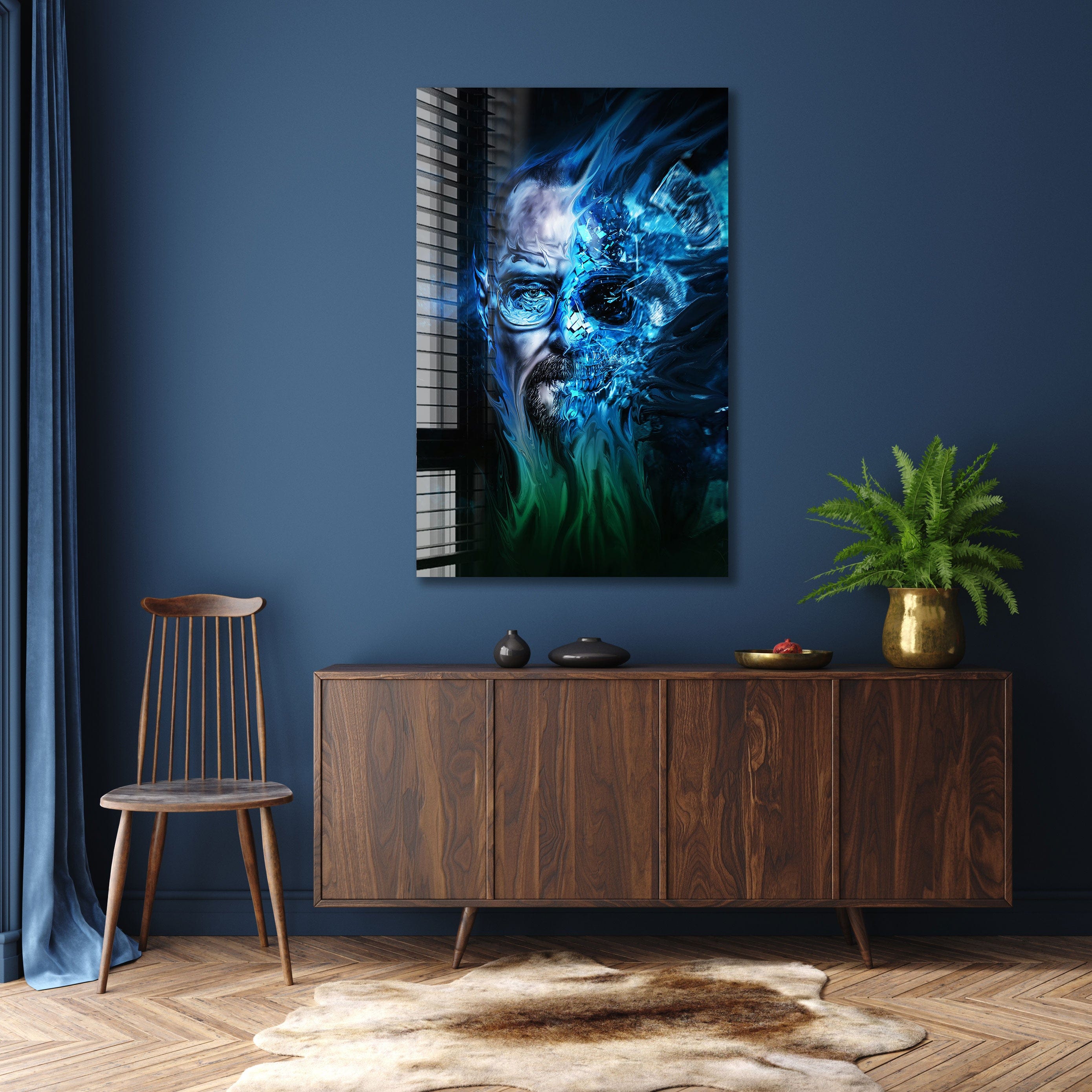 Artronauts Glass Print Walter White