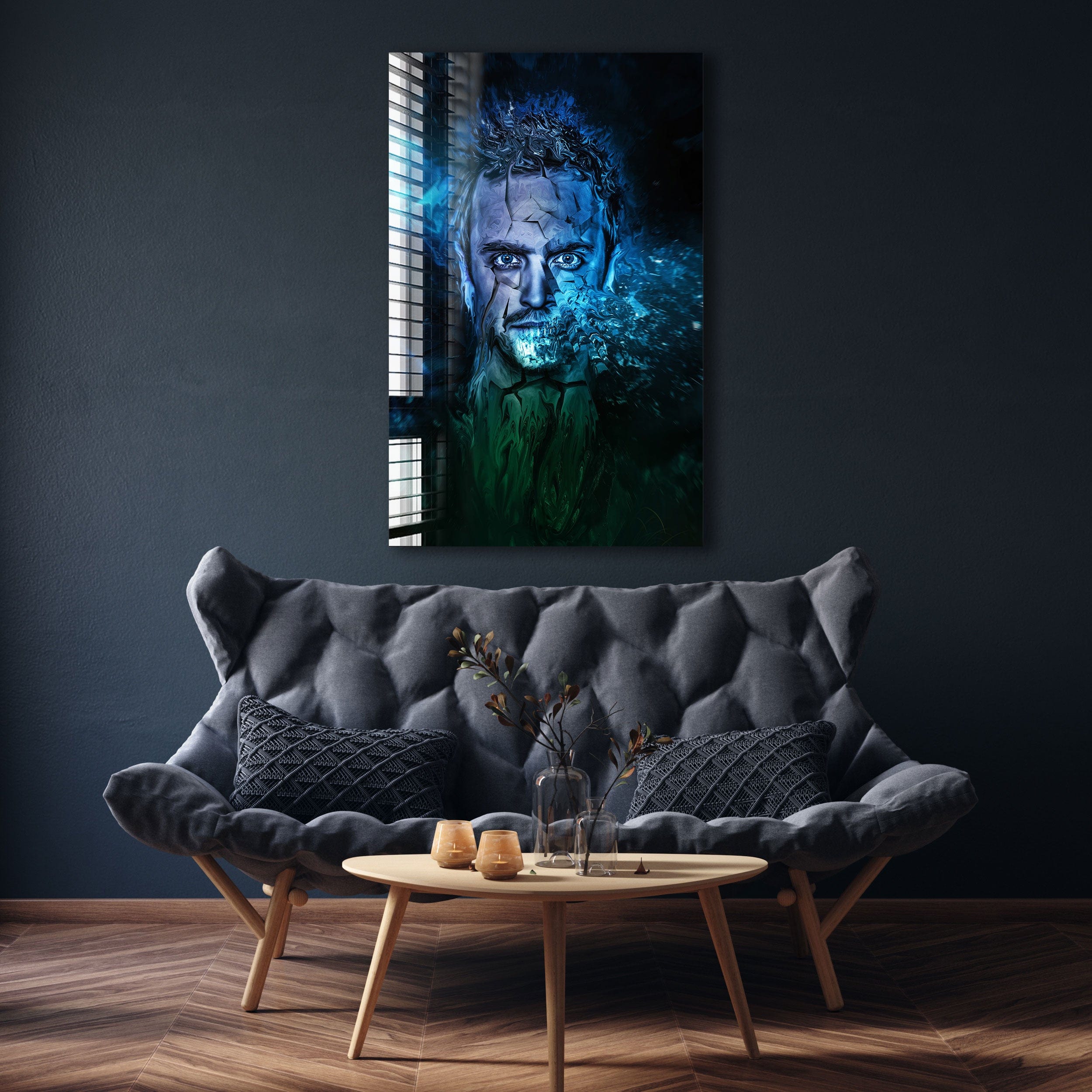 Artronauts Glass Print Jesse Pinkman