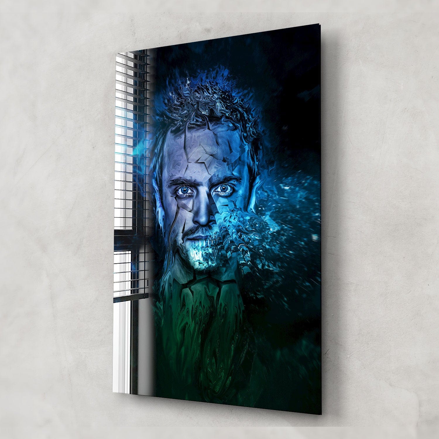 Artronauts Glass Print Jesse Pinkman