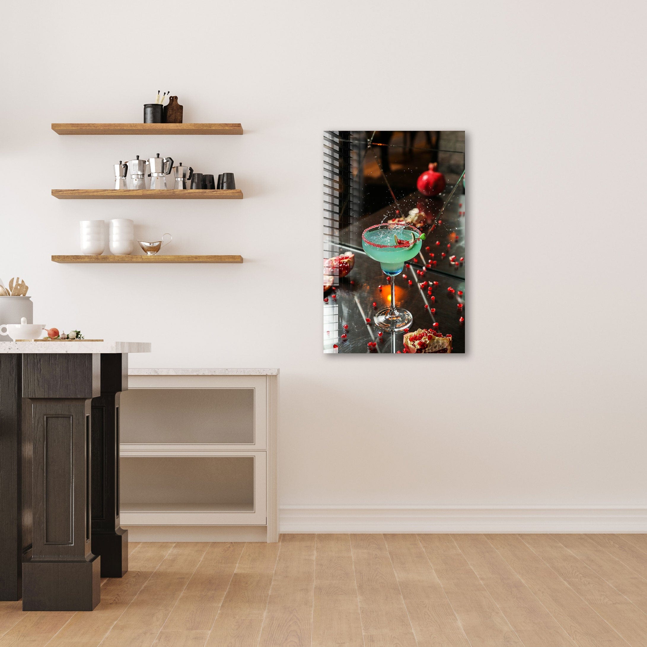 Artronauts Glass Print Hawaii Cocktail