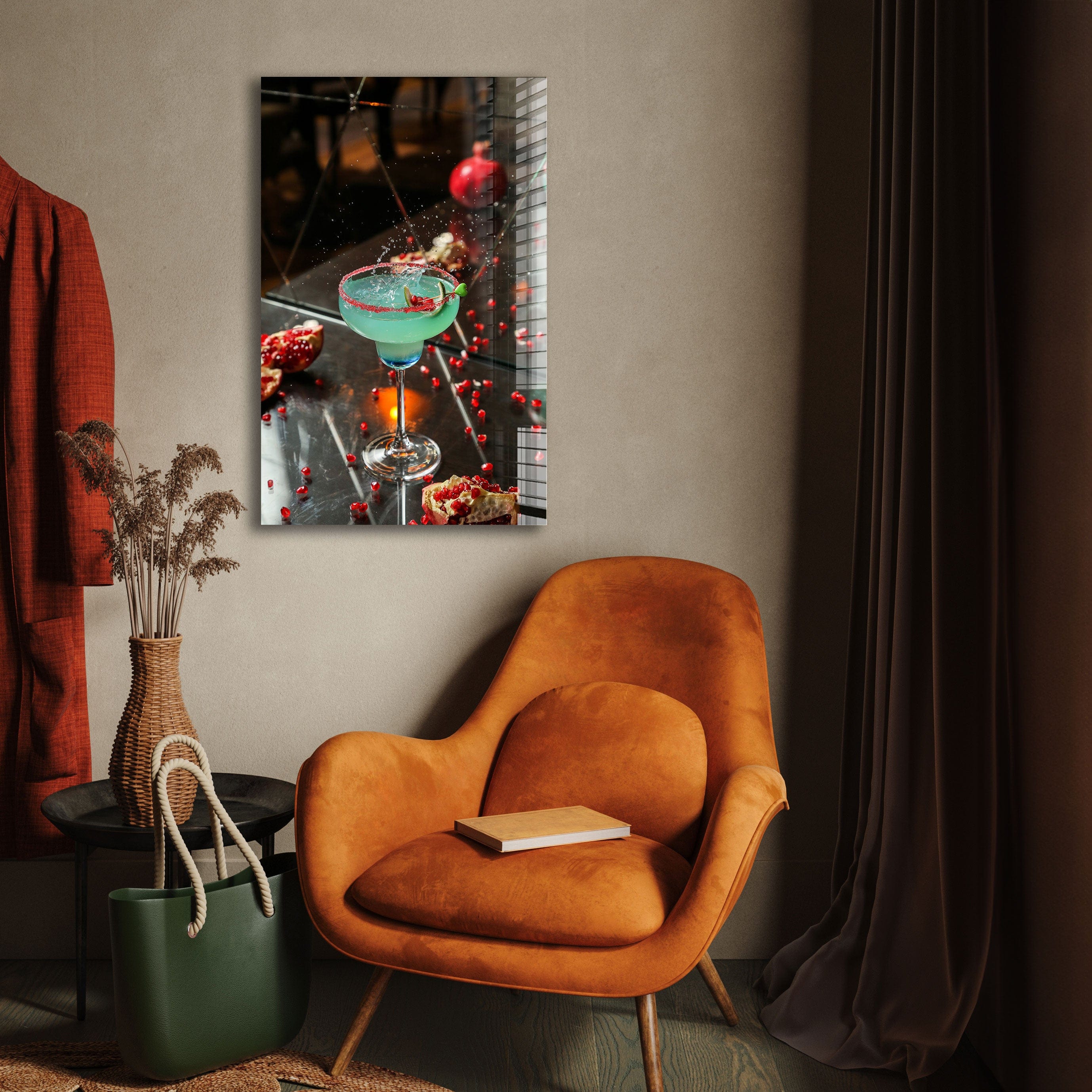 Artronauts Glass Print Hawaii Cocktail