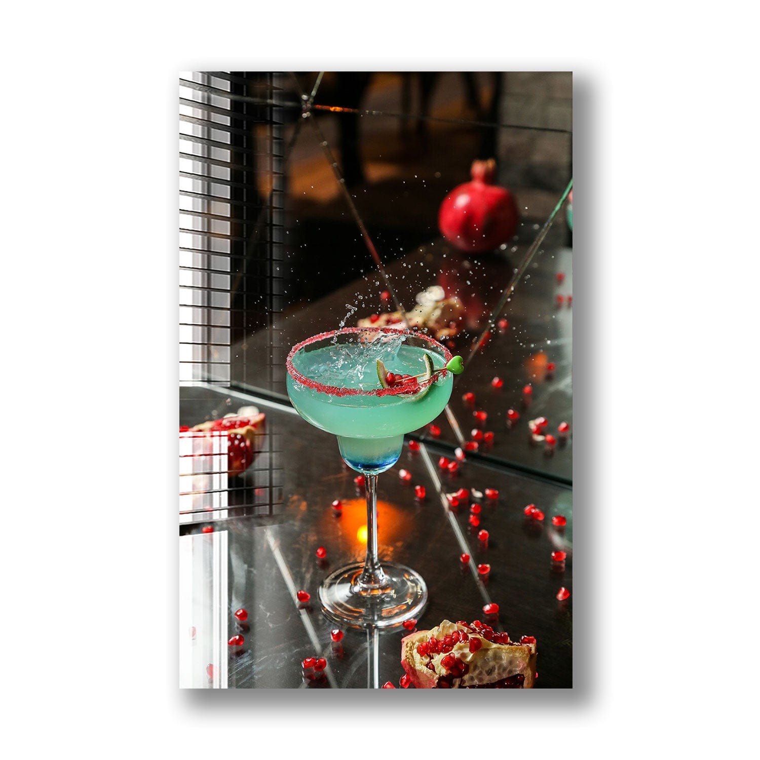 Artronauts Glass Print Hawaii Cocktail