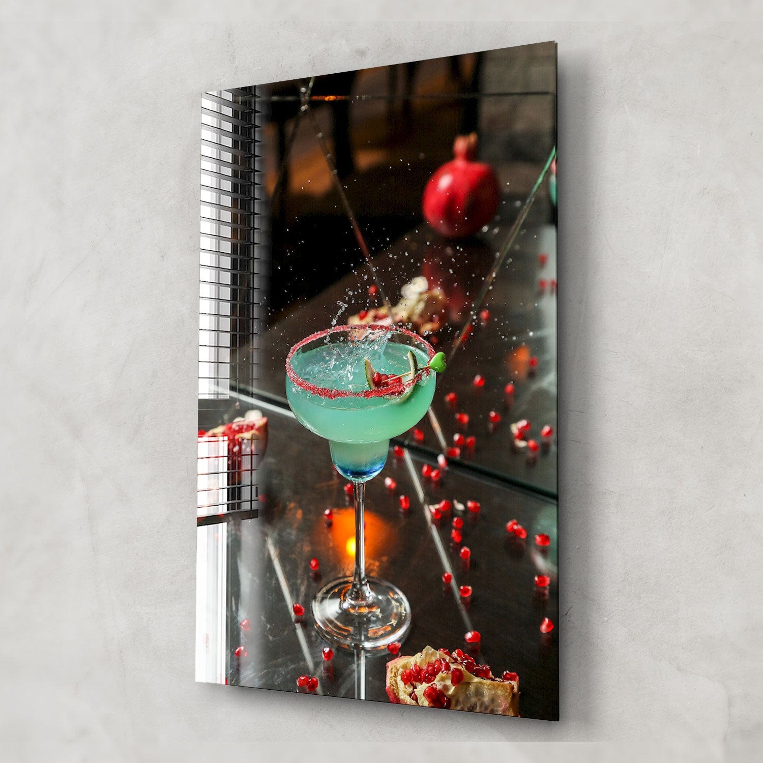 Artronauts Glass Print Hawaii Cocktail