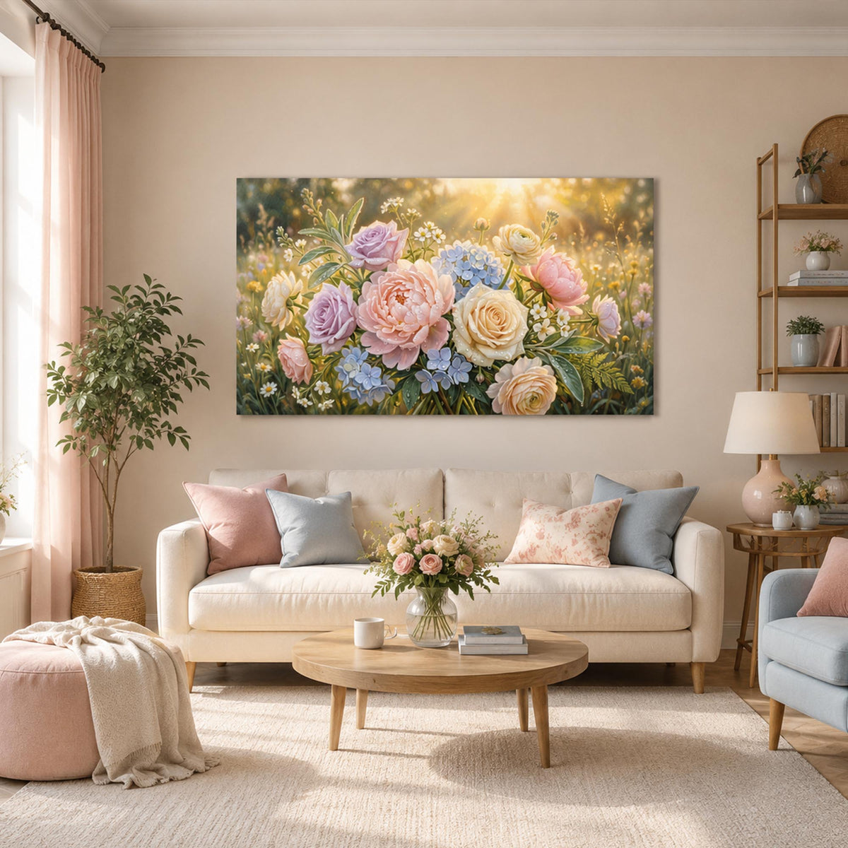Sunlit Garden Bouquet lifestyle view