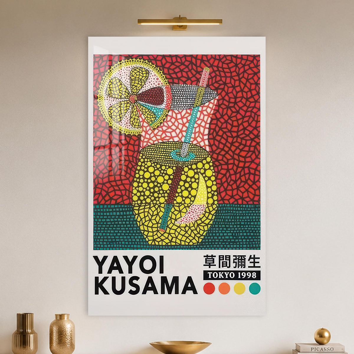 Dotted Artist Portrait lifestyle view