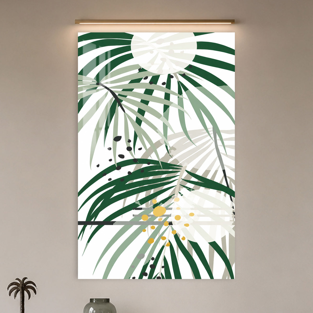 Tropical Rhythm in a modern room