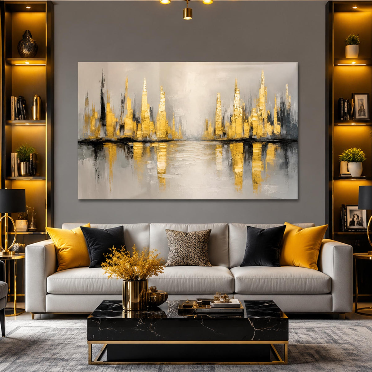 Golden City Reflections lifestyle view