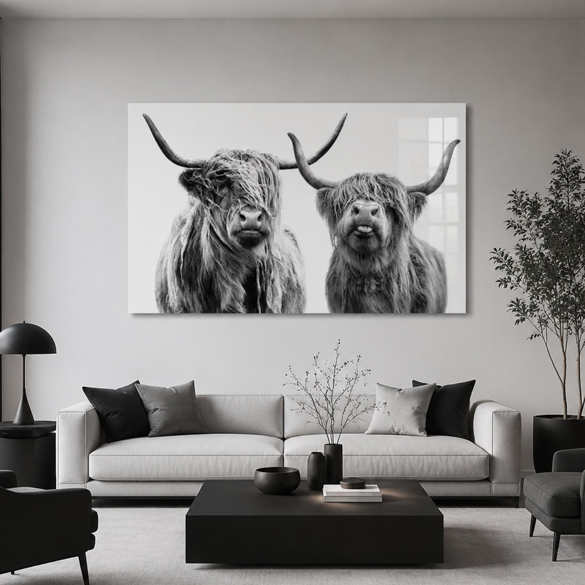 Highland Cow Duo lifestyle view
