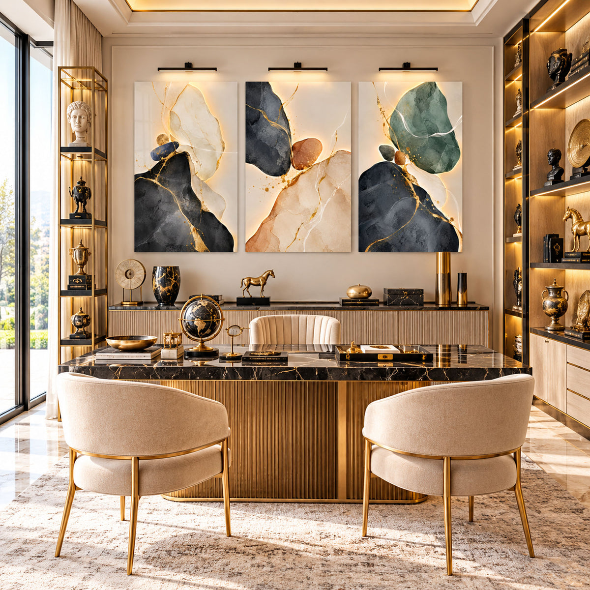 Gilded Stone lifestyle view