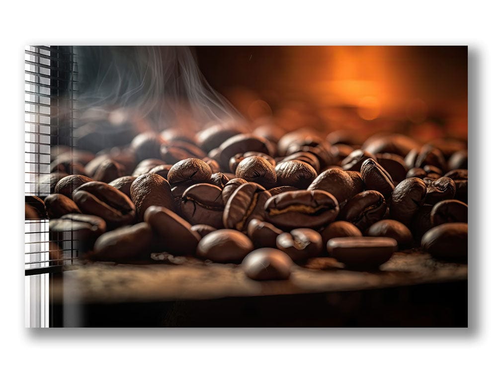 Artronauts Glass Print Coffee Beans